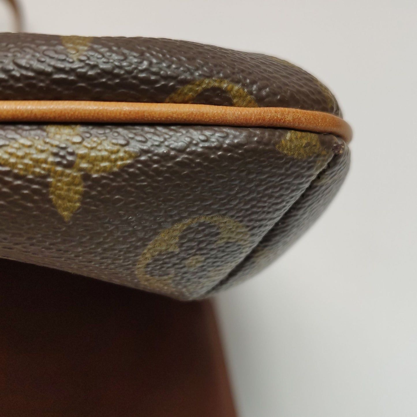 Preloved GLM-Musette Bag Monogram Print Shoulder Bag 250426781167063