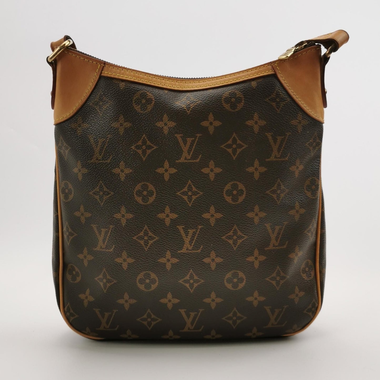 Preloved GLM-Odeon Small Leather Monogram Crossbody Bag 250415781149717