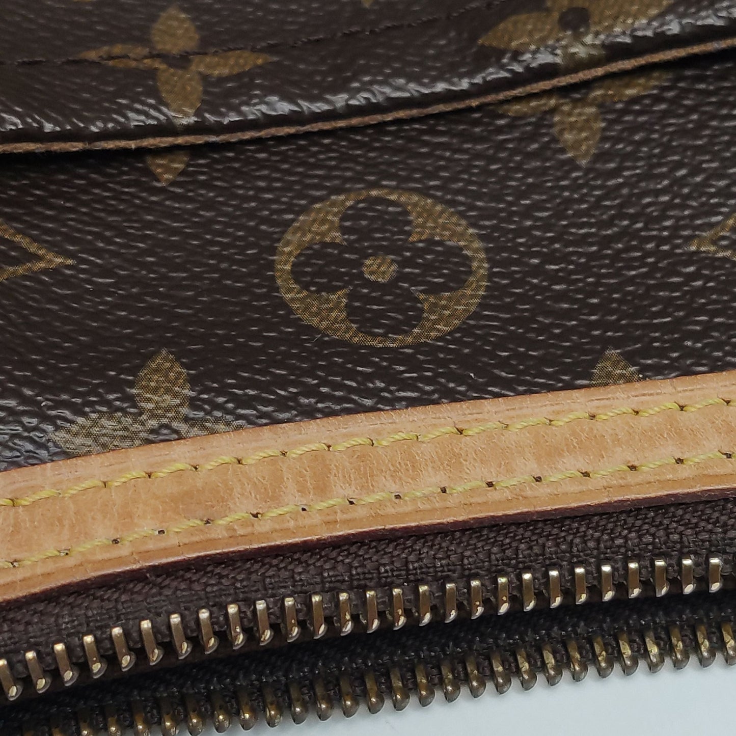 Preloved GLM-Odeon Small Leather Monogram Crossbody Bag 250415781149717