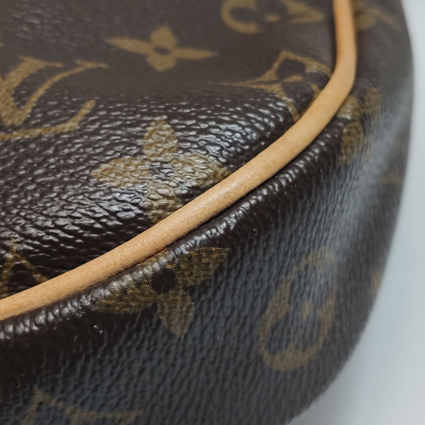 Preloved GLM-Odeon Small Leather Monogram Crossbody Bag 250415781149717