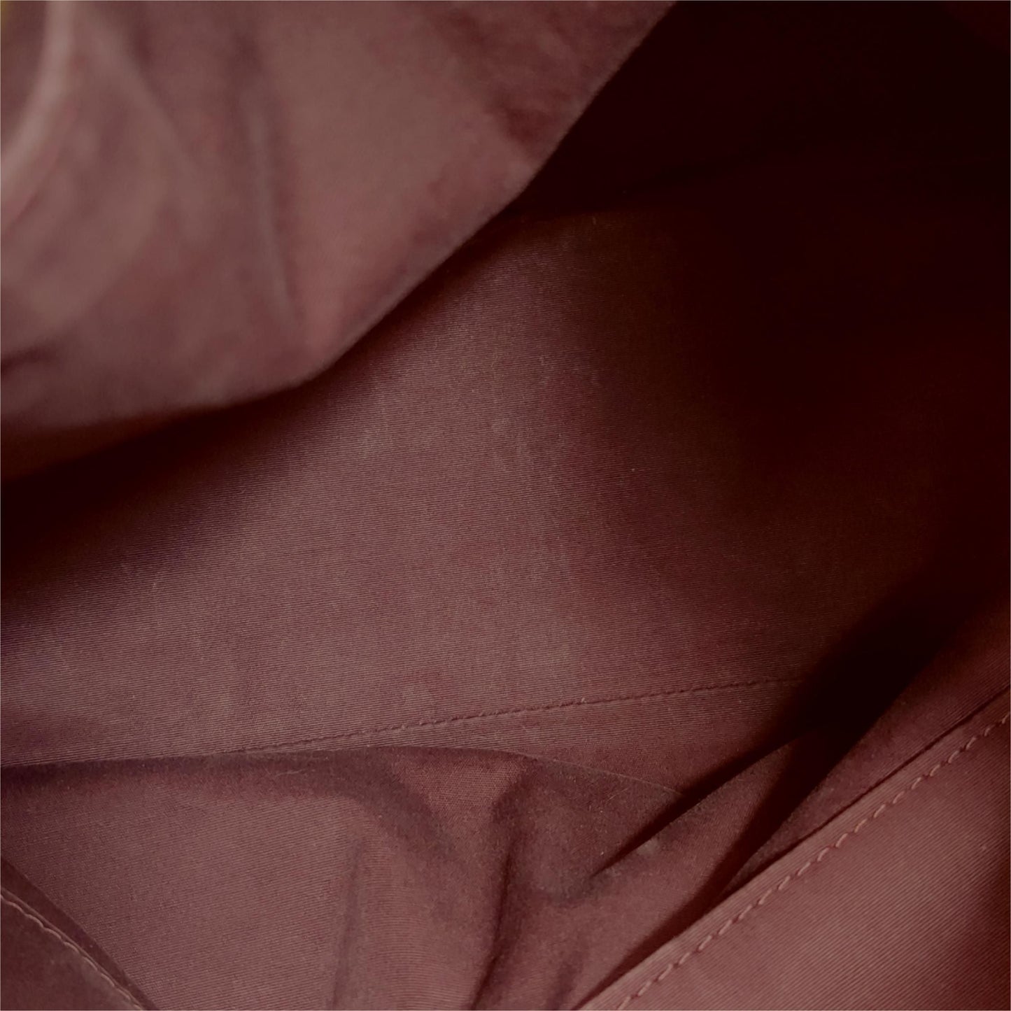 Preloved GLM-Idylle Rendez Leather and Canvas Tote Shoulder Bag 250425781164674