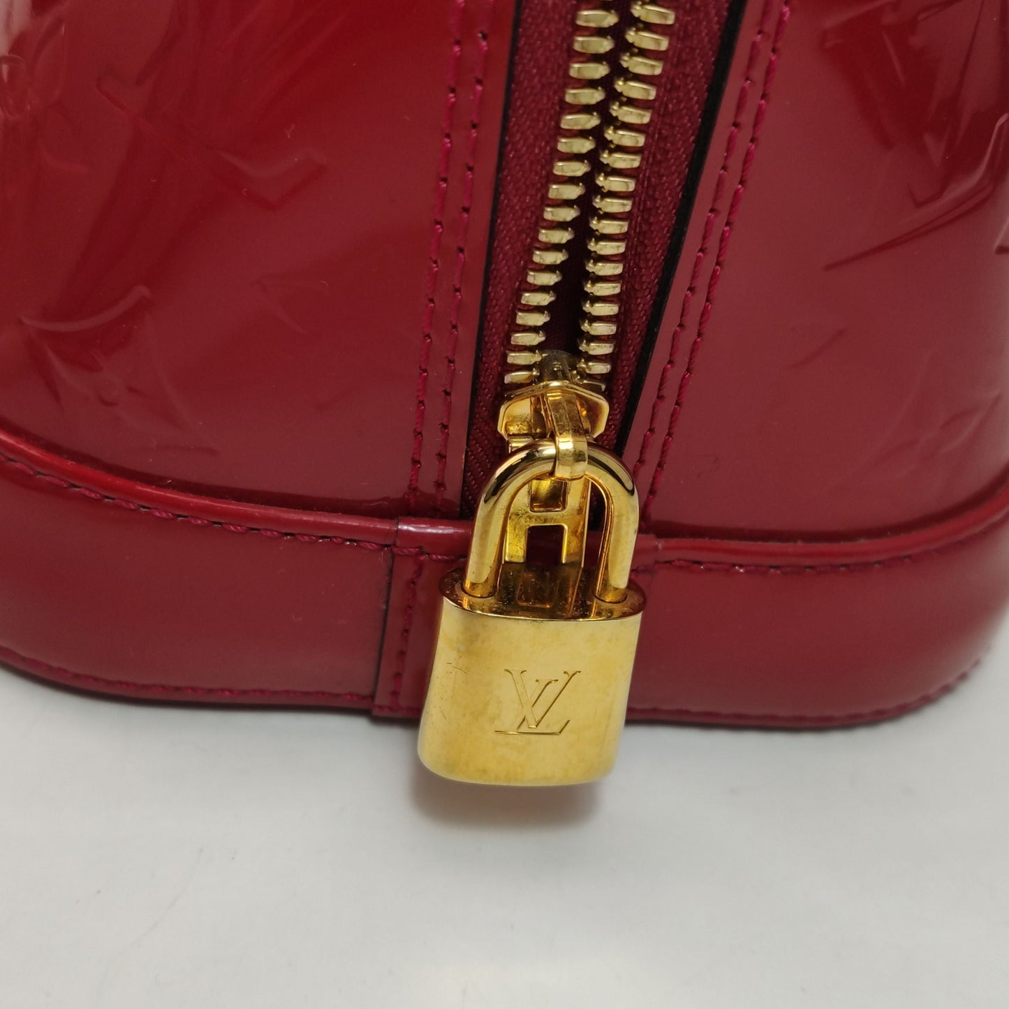 Preloved GLM-Alma BB Epi Leather Handbag 250422781160353