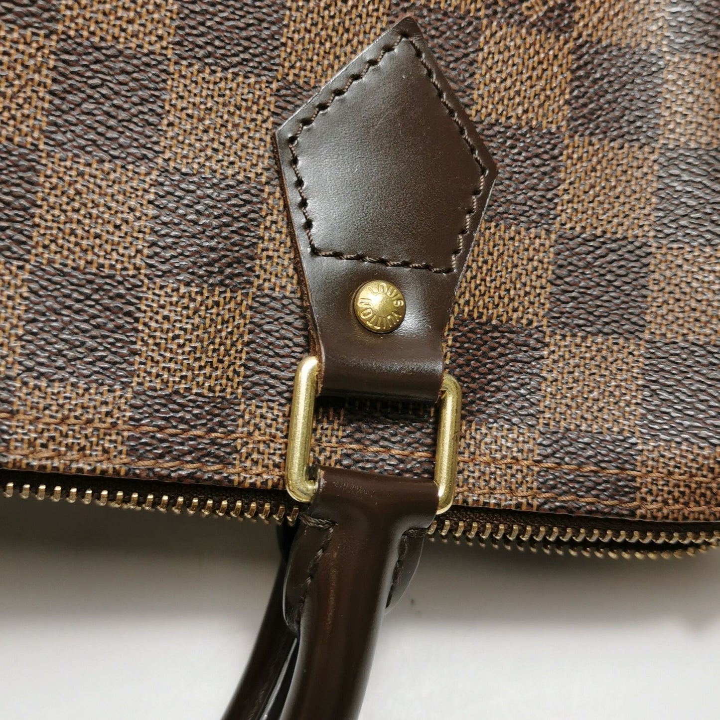 Preloved GLM-Speedy 30 Damier Ebene Boston Bag 250423781161461