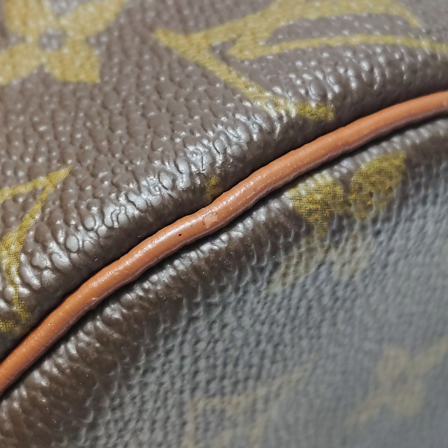 Preloved GLM-Papillon Medium Monogram Canvas Round Barrel Handbag 047852301220