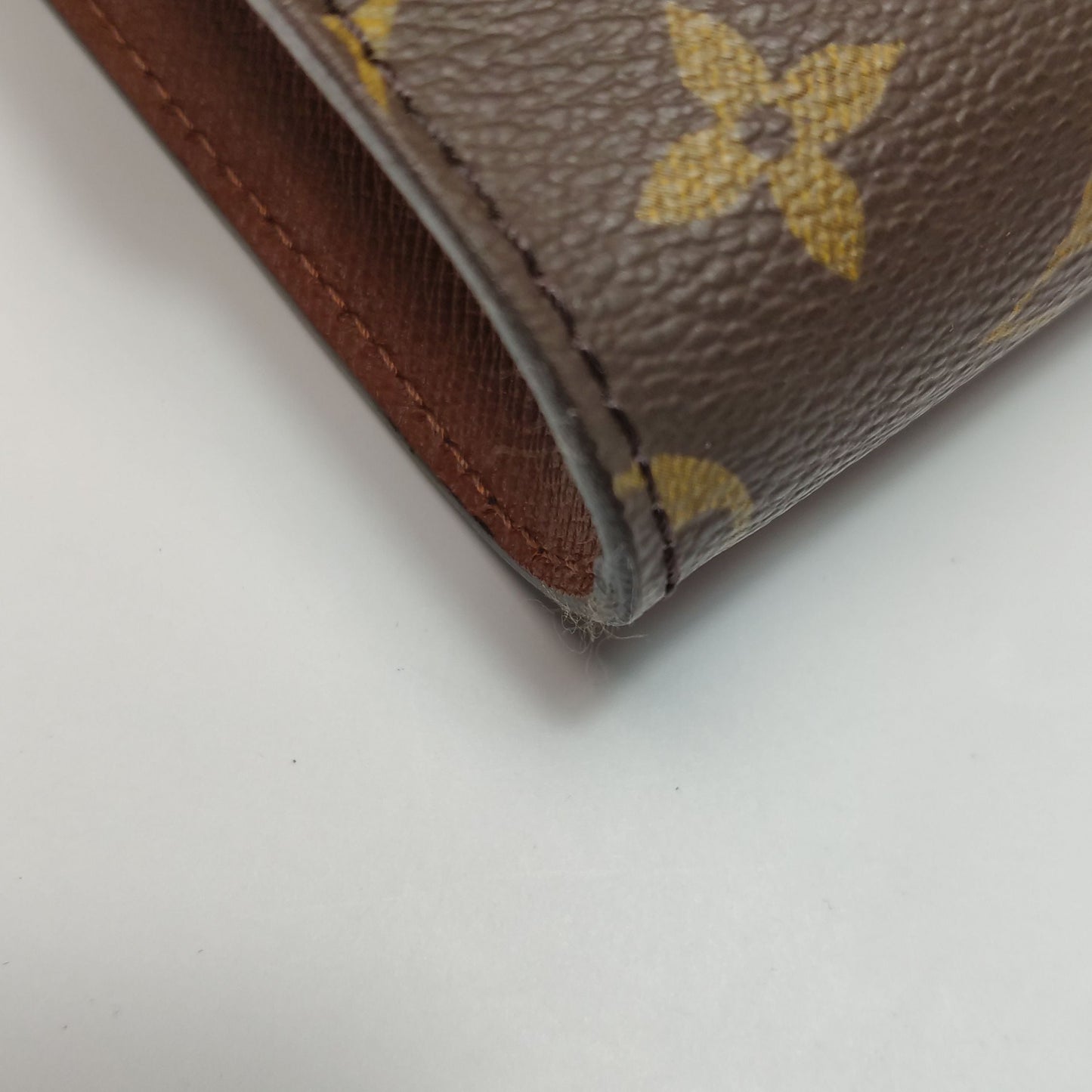 Preloved GLM-Bordeaux Monogram  Envelope Crossbody Shoulder Bag 250420781157155