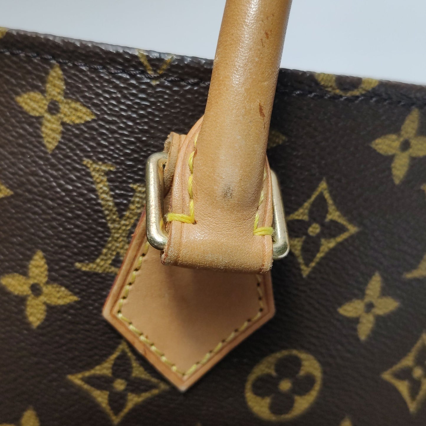 Preloved GLM-Sac Plat Large Monogram Canvas Sheet Music Bag Handbag 250419781155817