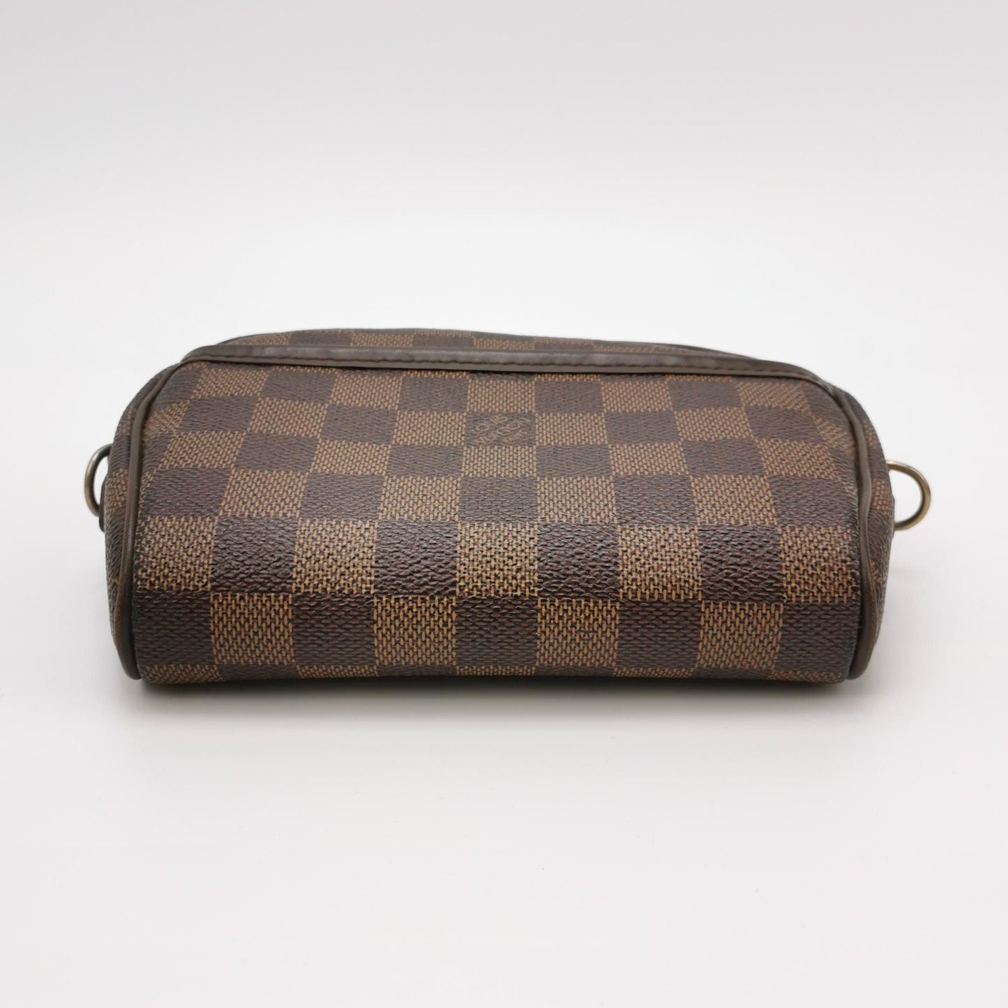 Preloved GLM-Ipanema Leather Checkerboard Crossbody Bag 047852000788