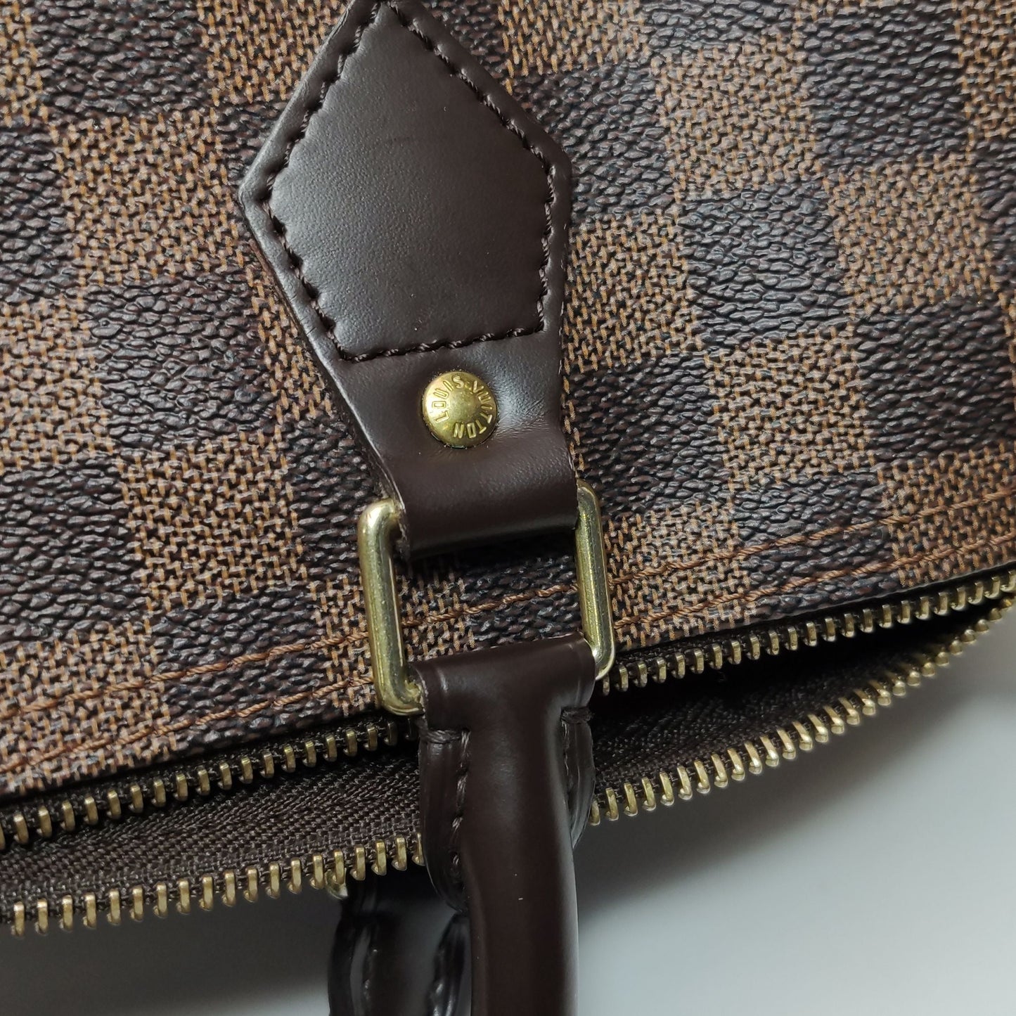 Preloved GLM-Speedy 30 Damier Ebene Boston Bag 250416781151938