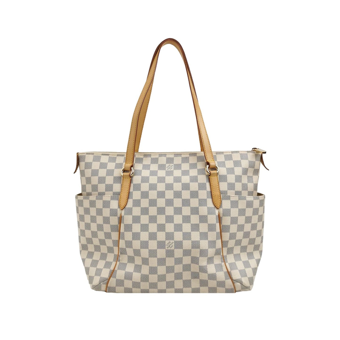 Preloved GLM-Totally Damier Canvas Shoulder Bag 250417781153252