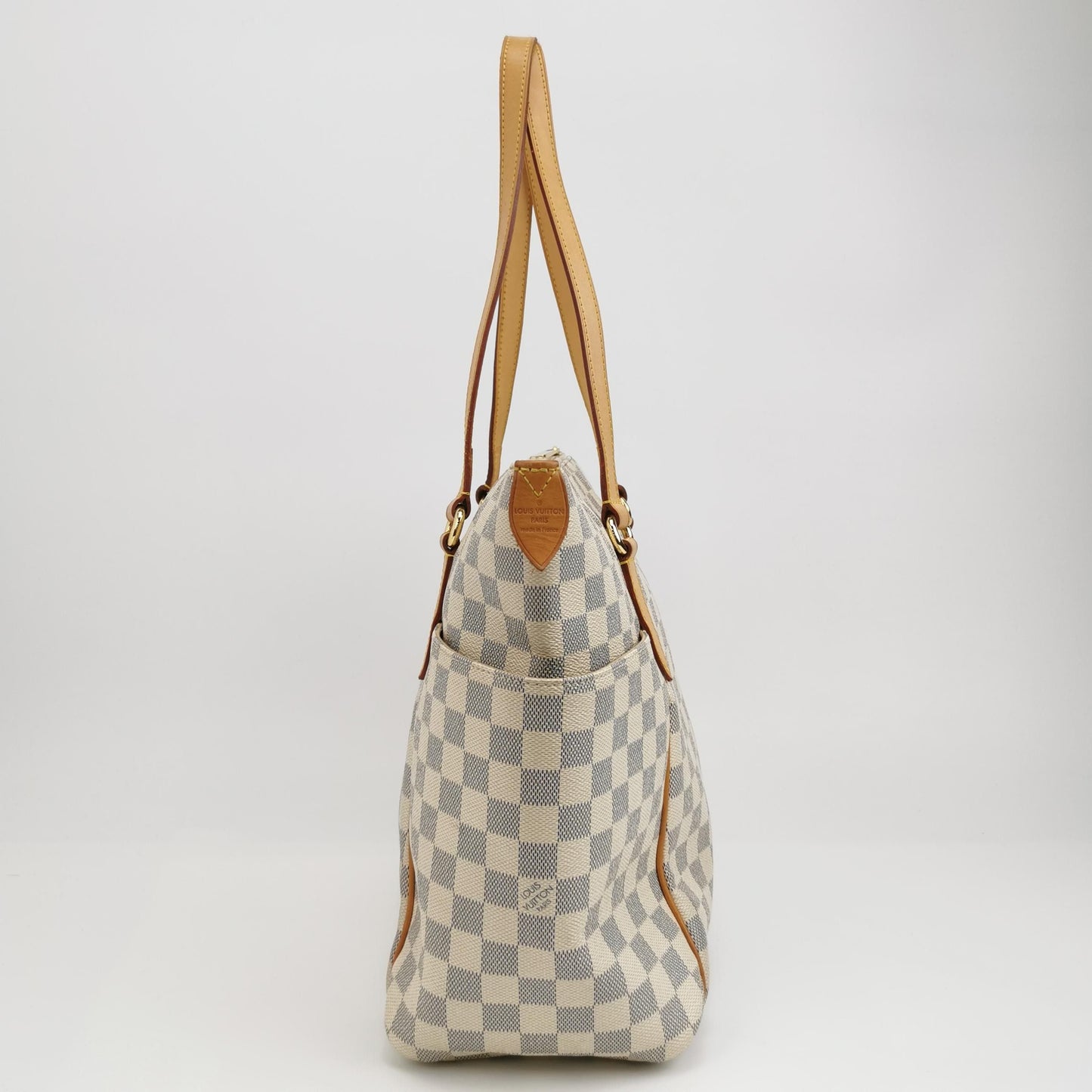 Preloved GLM-Totally Damier Canvas Shoulder Bag 250417781153252