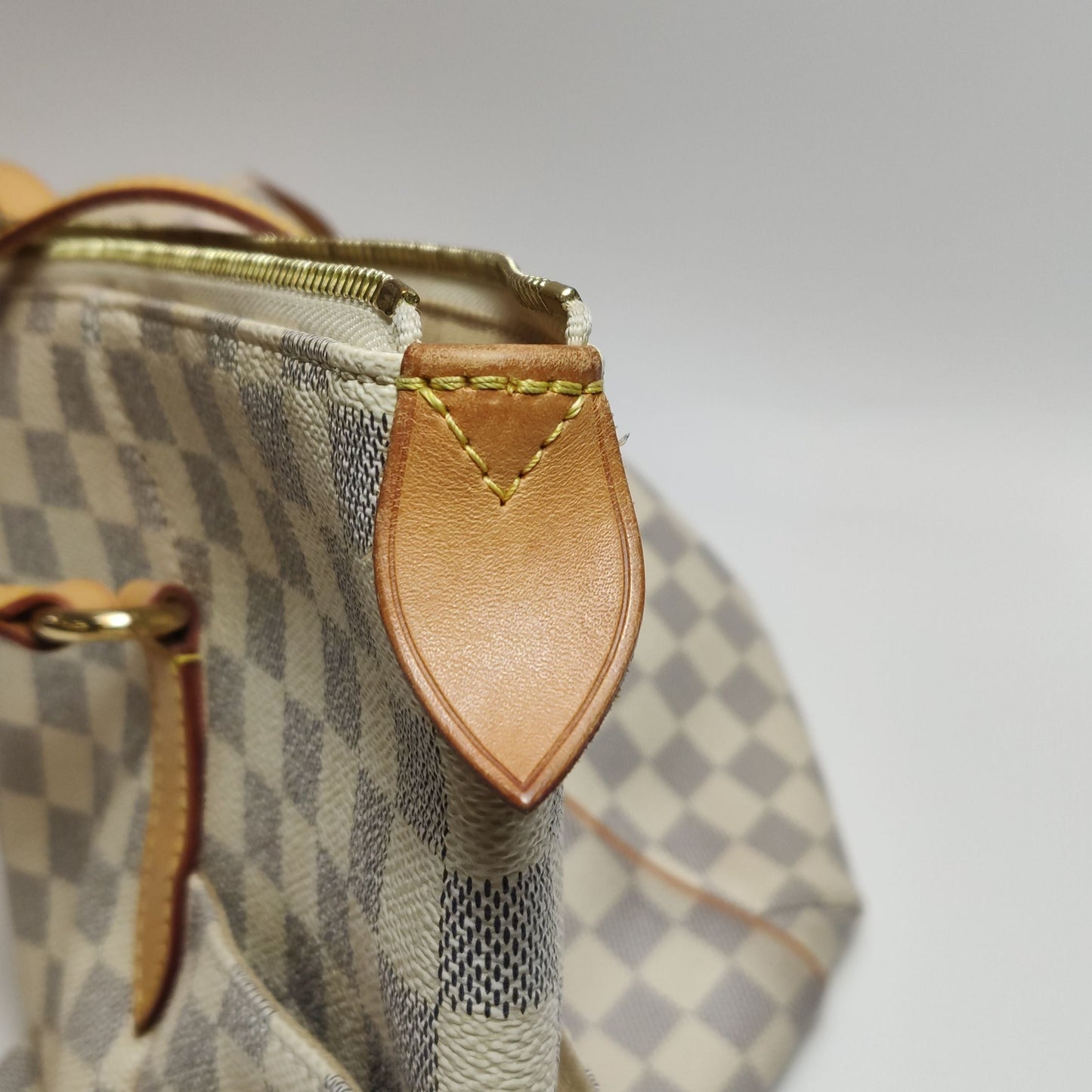 Preloved GLM-Totally Damier Canvas Shoulder Bag 250417781153252