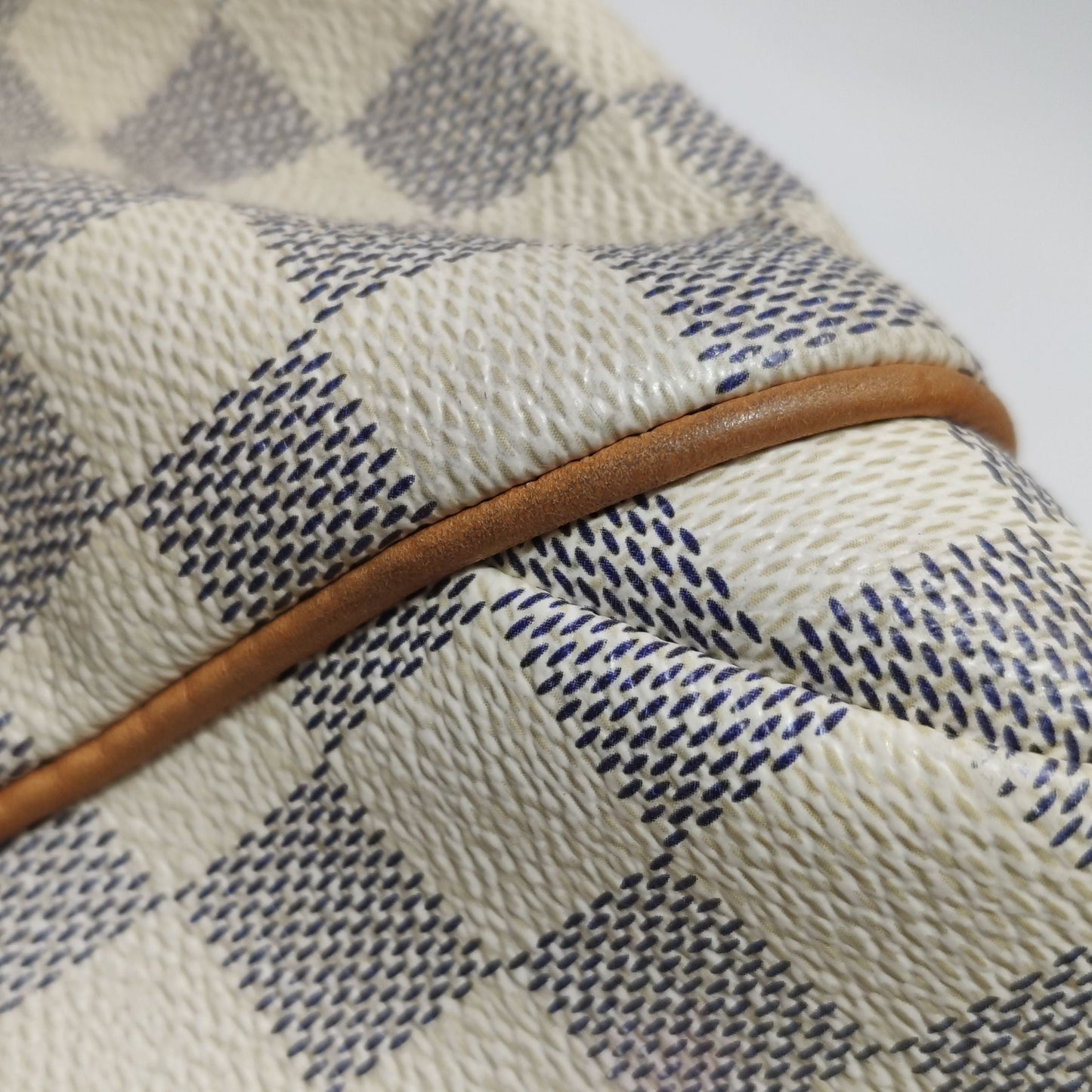 Preloved GLM-Totally Damier Canvas Shoulder Bag 250417781153252