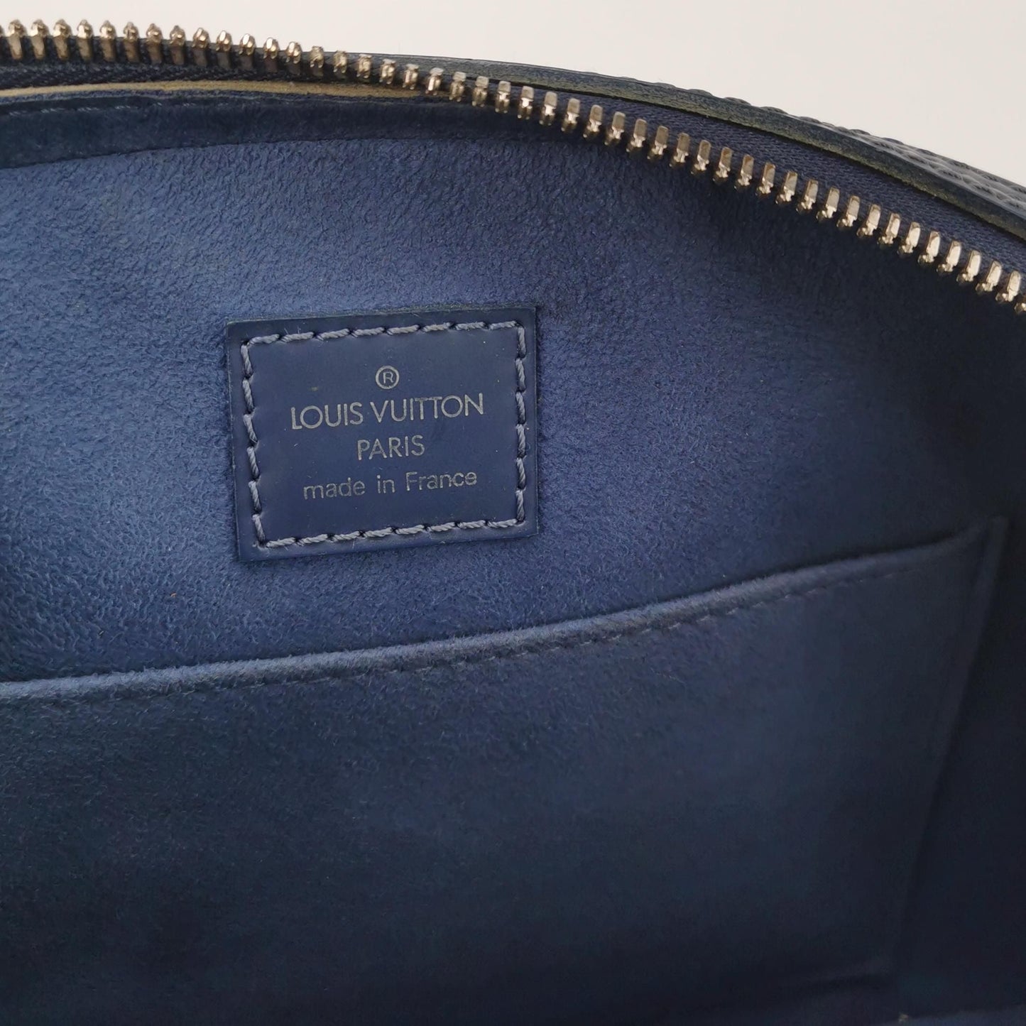 Preloved GLM-Jasmine Leather Solid Color Water Wave Two-way Zipper Boston Bag 250416781151311