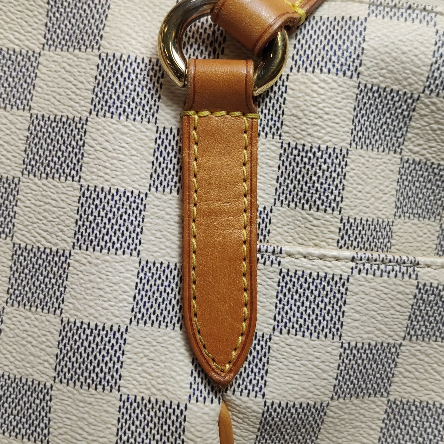 Preloved GLM-Totally Small Checkerboard Shoulder Bag 250412781145630