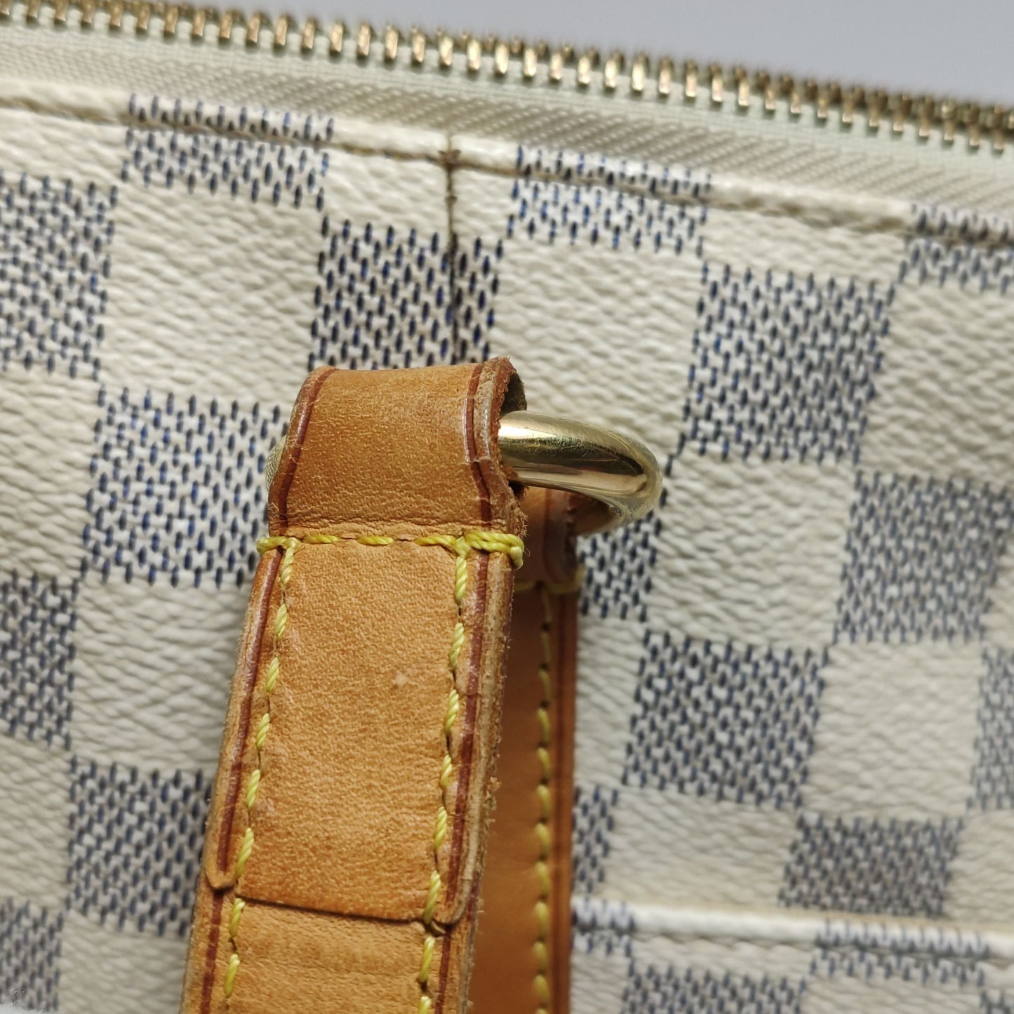 Preloved GLM-Totally Small Checkerboard Shoulder Bag 250412781145630