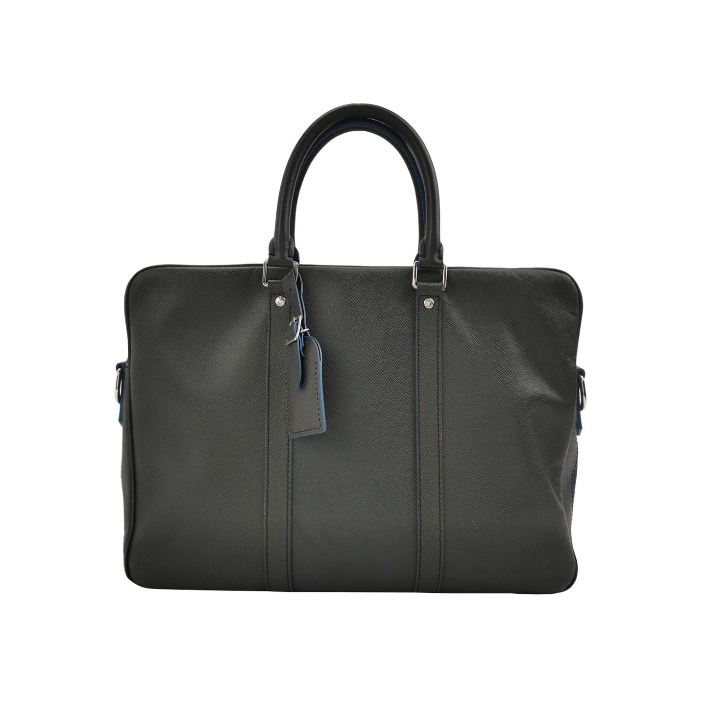 Preloved GLM-Leather Zip Top Handle Bag 250411781144292
