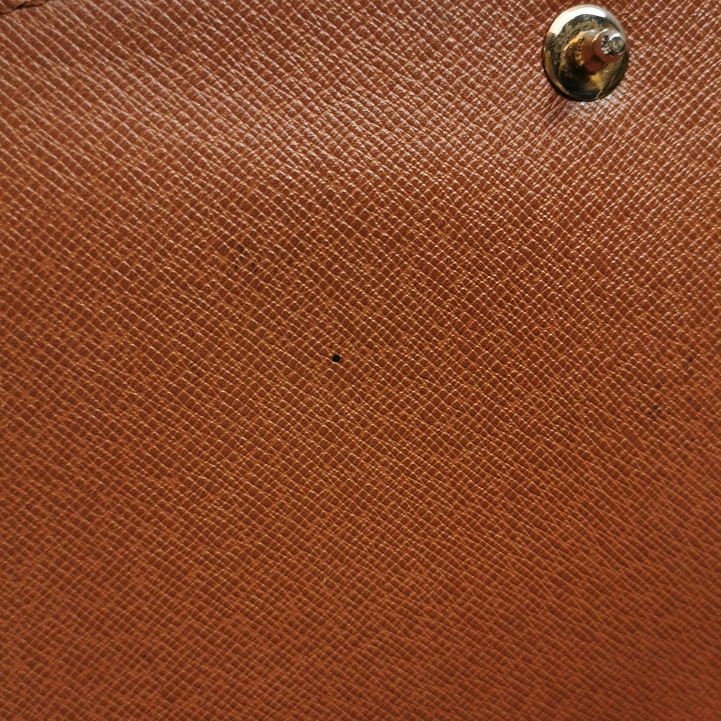 Preloved GLM-Bordeaux Leather Monogram Print  Envelope Crossbody Shoulder Bag 250412781144700