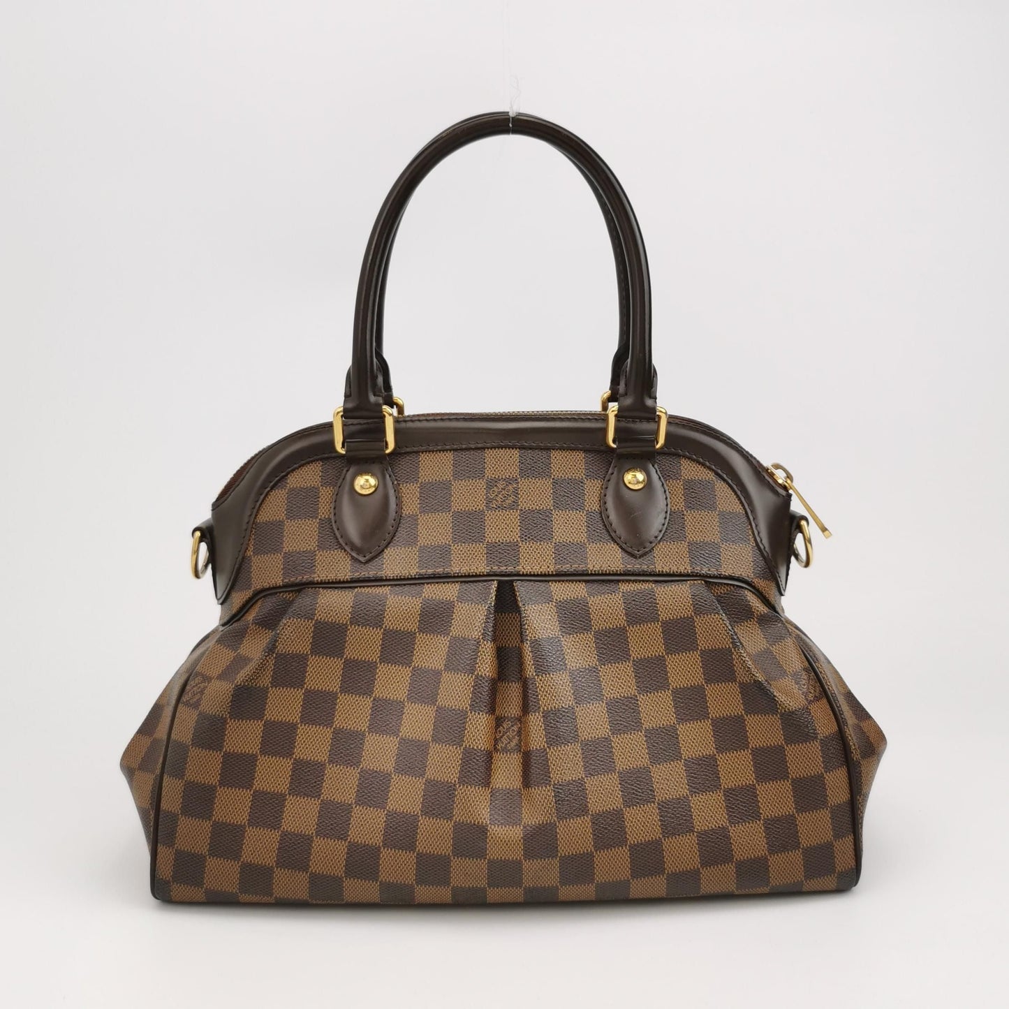 Preloved GLM-Trevi Damier Canvas Shoulder Bag 250410781142347
