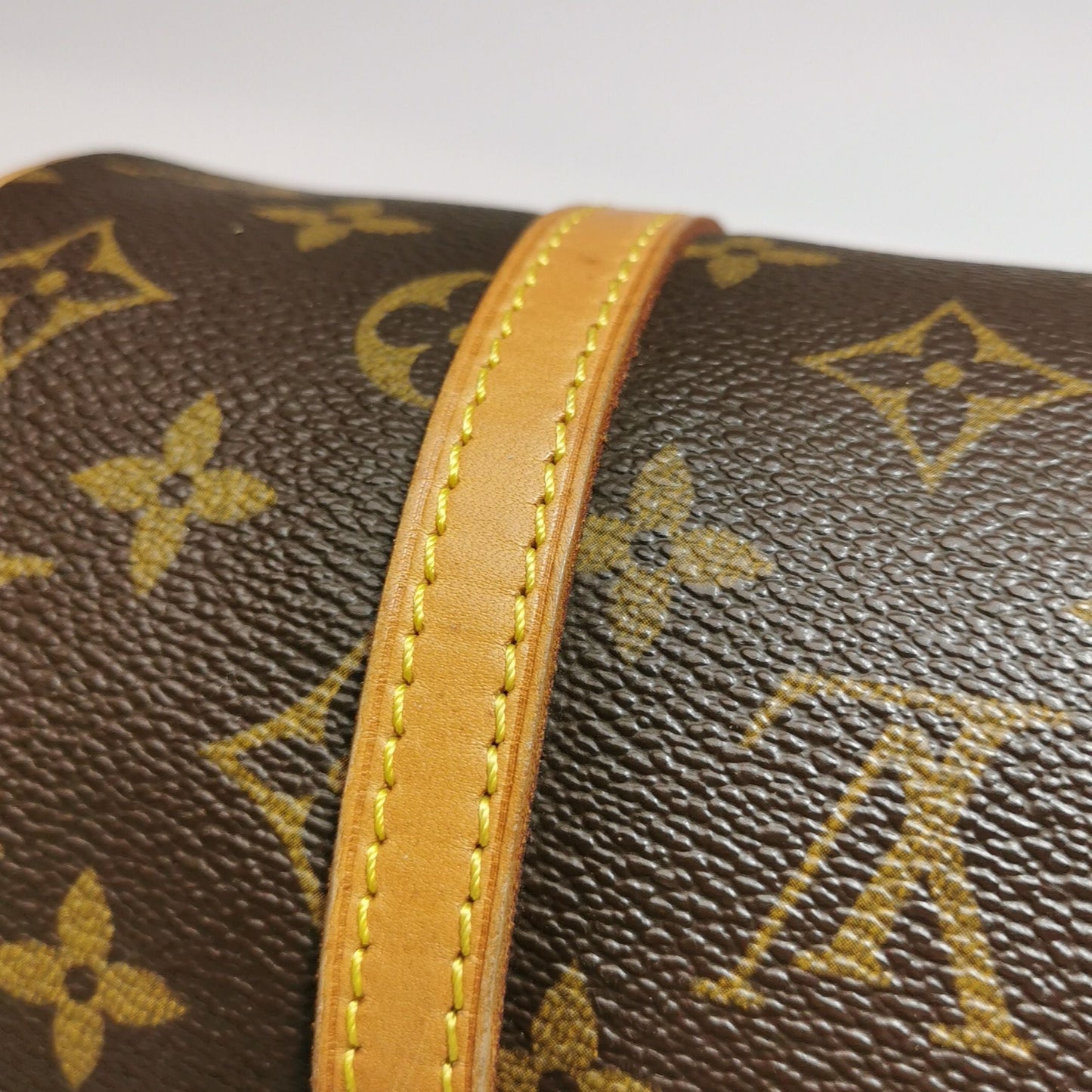 Preloved GLM-Papillon Medium Monogram Canvas Round Barrel Handbag 250410781141961
