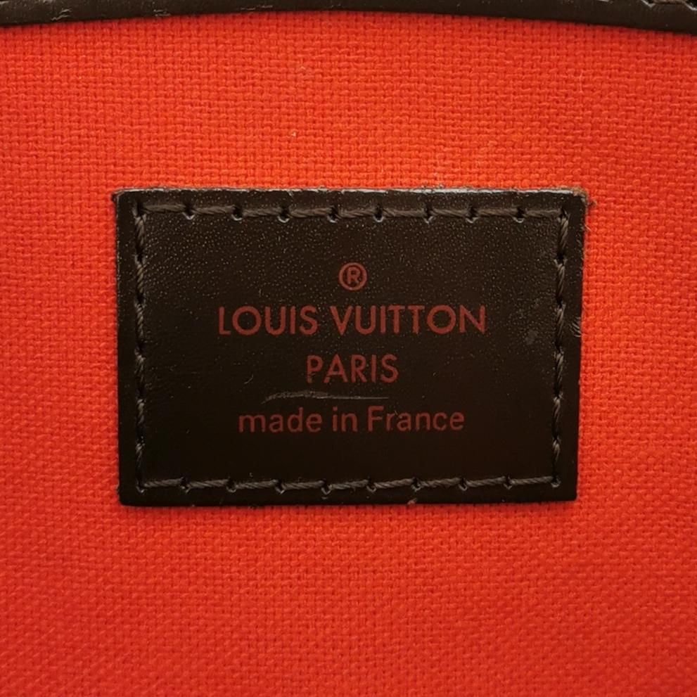 Preloved GLM-Verona Medium Checkered Logo Embellished Tote Shoulder Bag 250410781142264