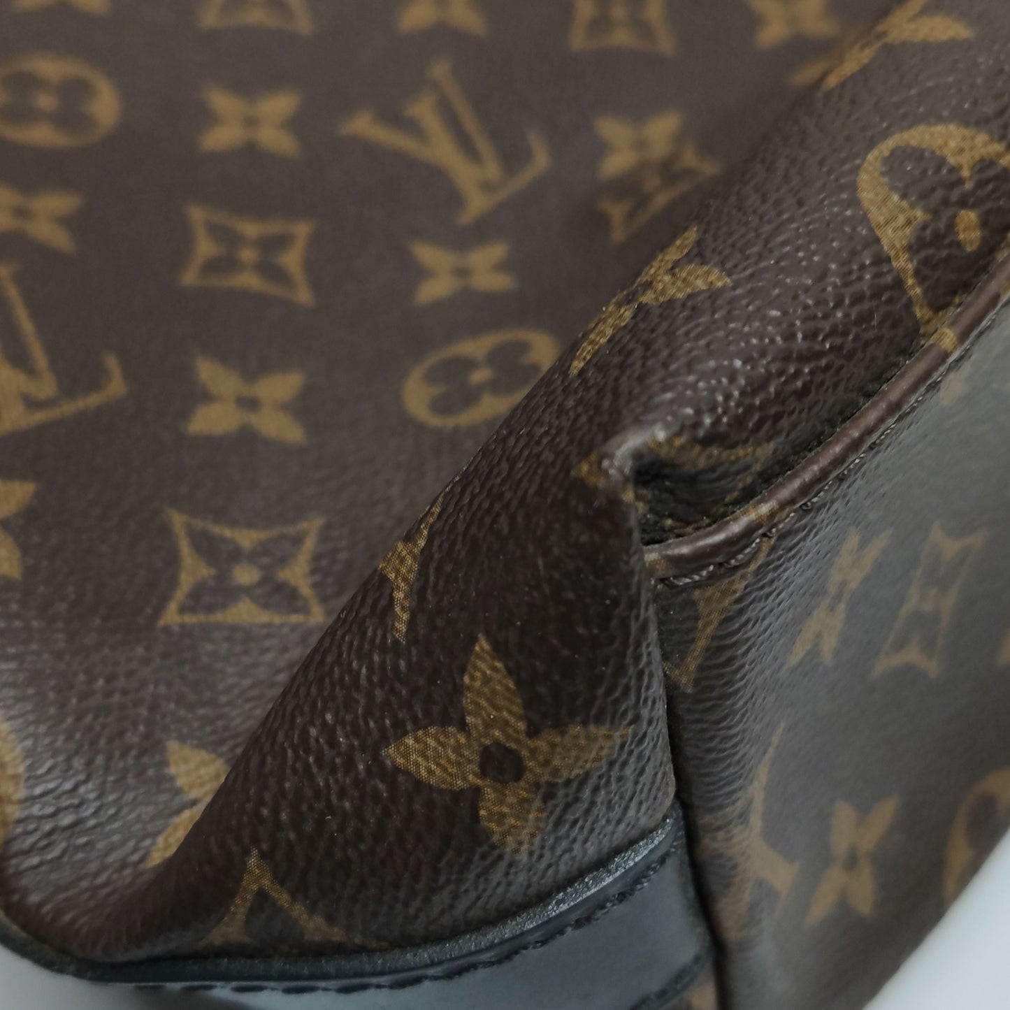 Preloved GLM-Kitan Leather Monogram Tote Shoulder Bag 250411781143670