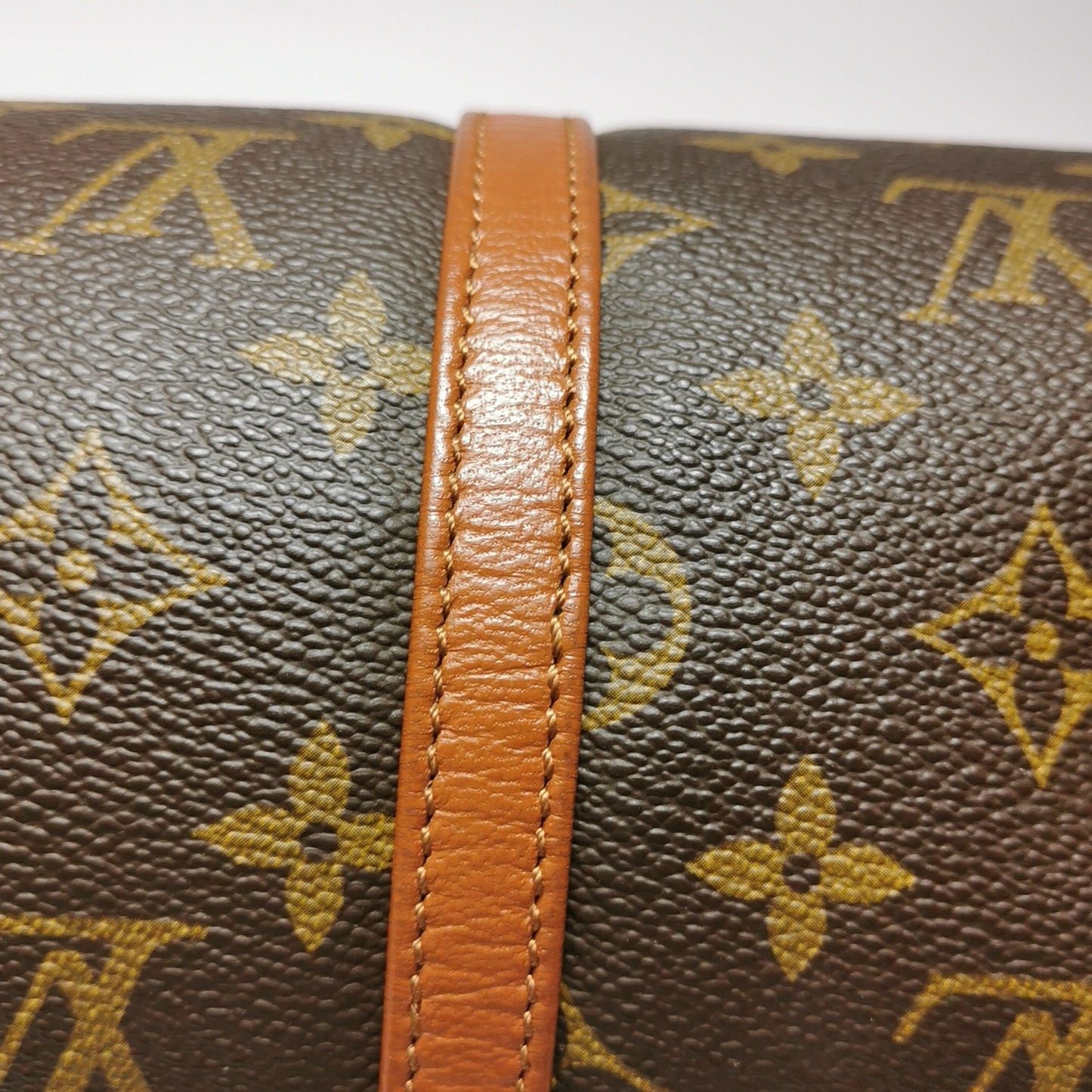 Preloved GLM-Papillon Large Monogram Canvas Round Barrel Handbag 250408781139813