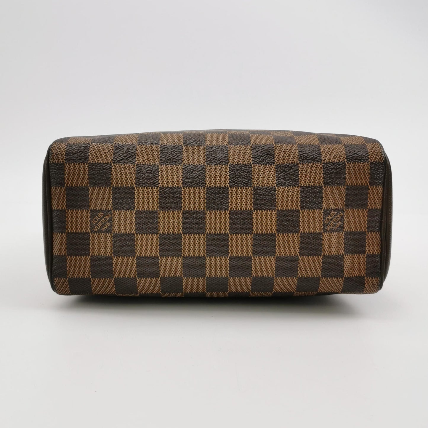 Preloved GLM-Brera Leather Checkered Box Bag Handbag 250405781135480