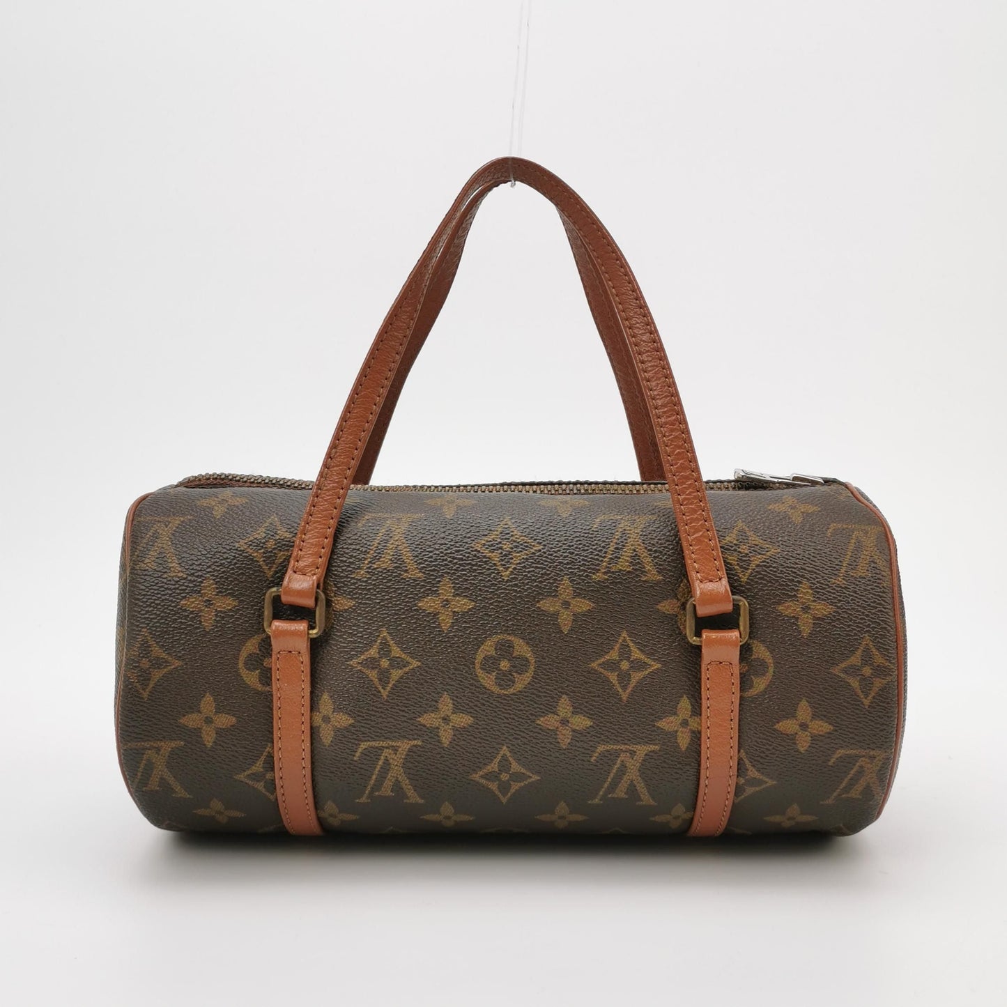 Preloved GLM-Papillon Medium Monogram Canvas  Round Handbag 250404781134651