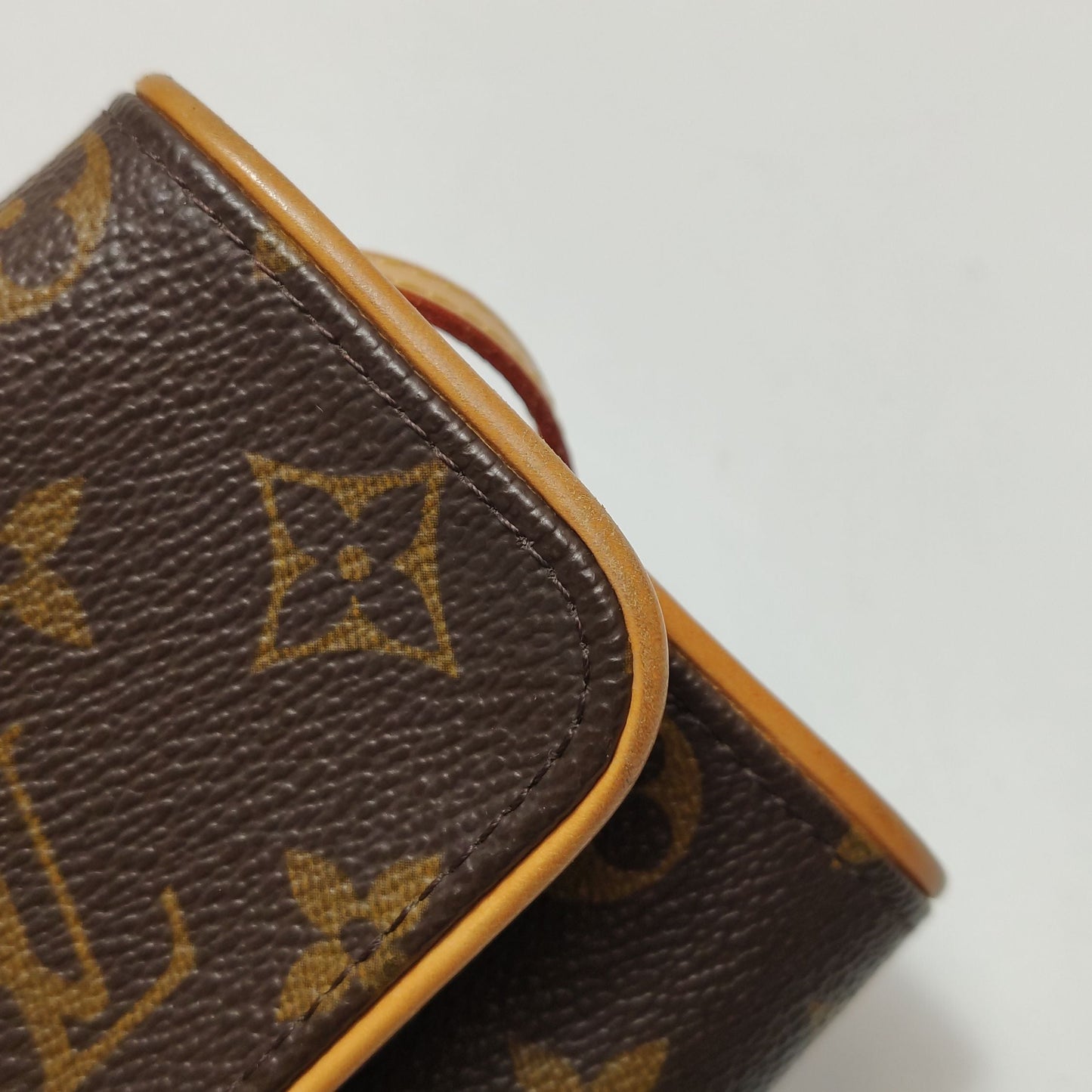 Preloved GLM-Twin Small Monogram Canvas Flap Envelope Crossbody Shoulder Bag 250404781133823