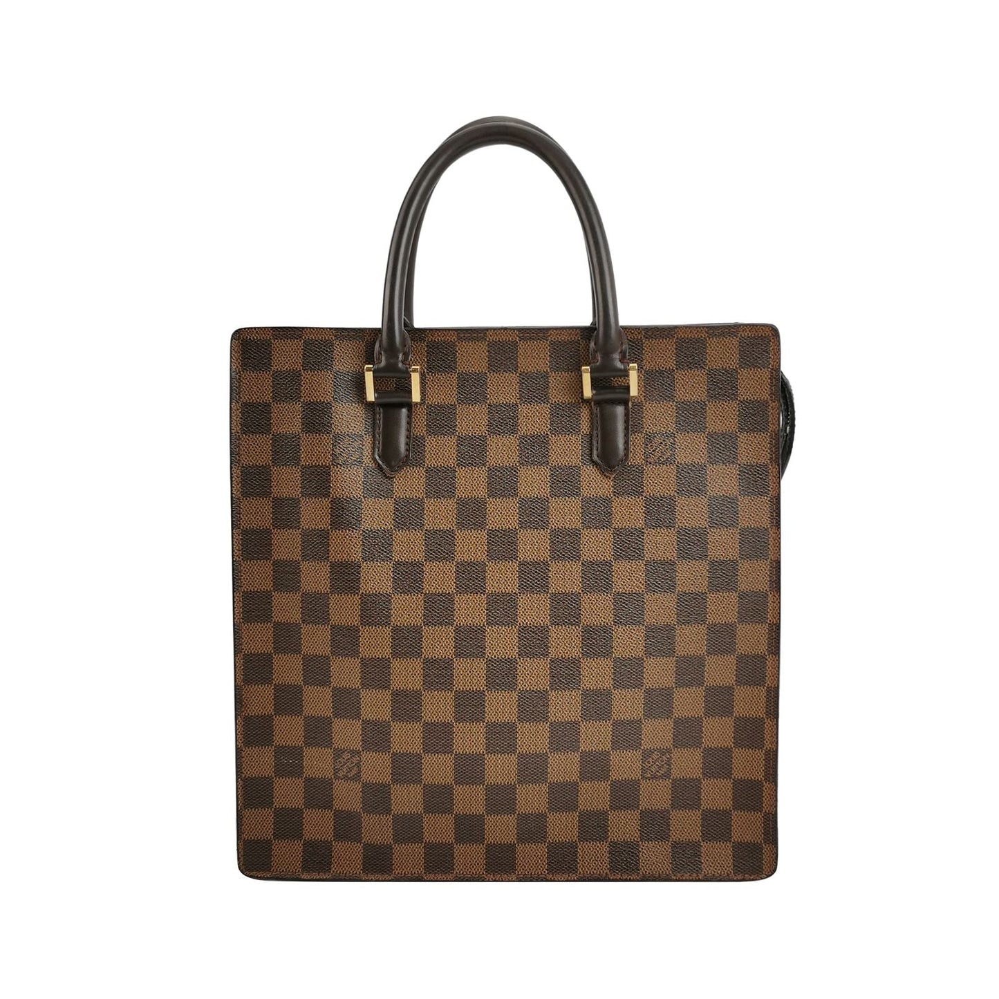 Preloved GLM-Sac Plat Leather Checkerboard  Sheet Music Bag Handbag 250402781131504