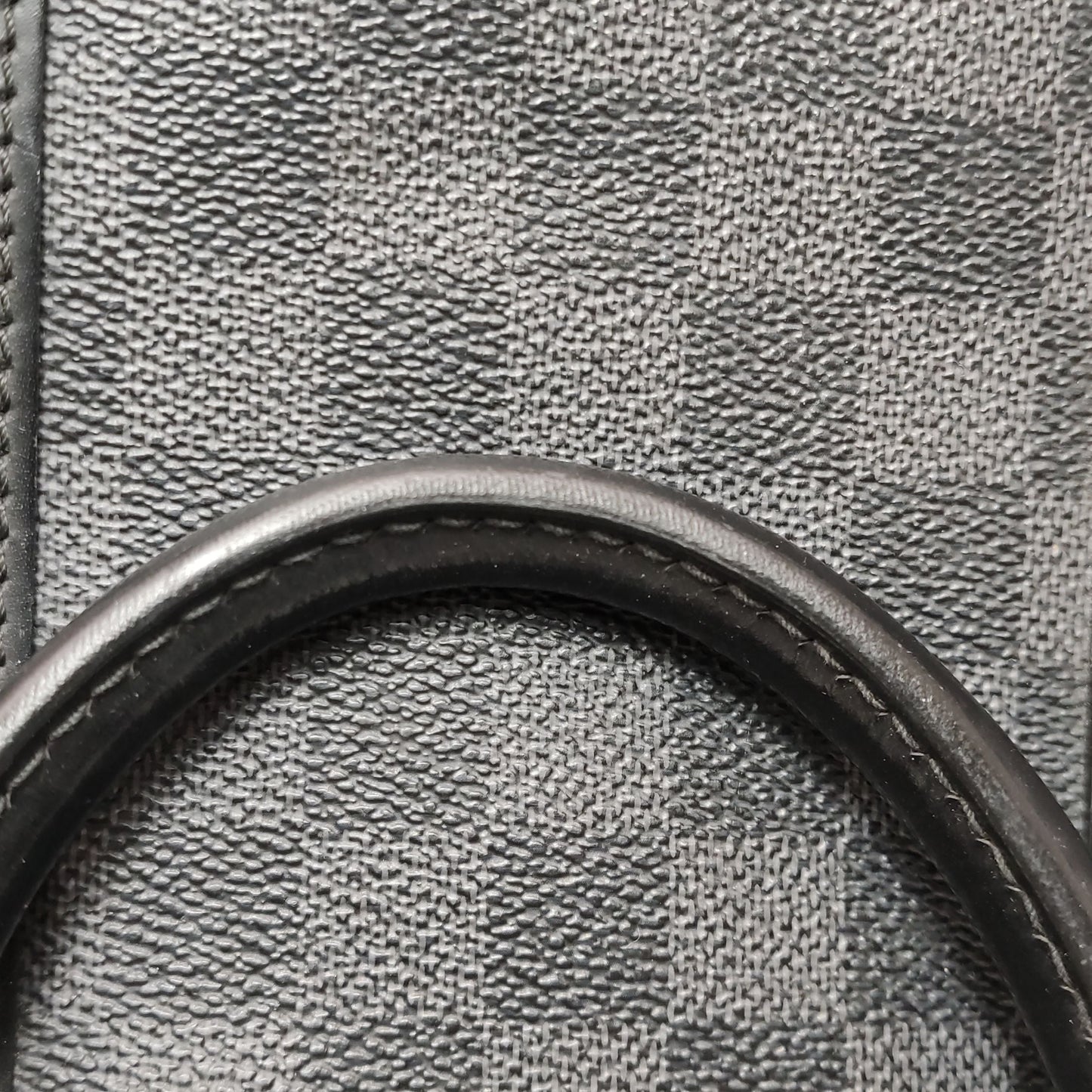 Preloved GLM-Porte-Documents Voyage Leather Checkerboard Handbag 250401781130349