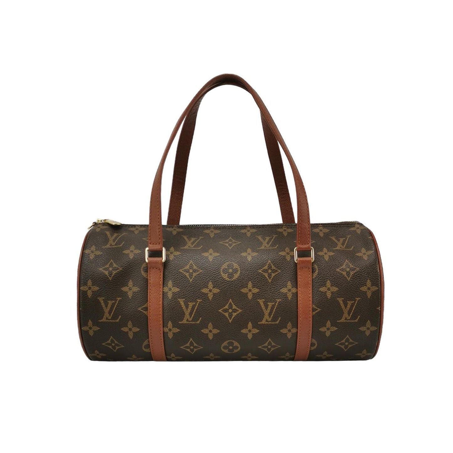 Preloved GLM-Papillon Large Monogram Canvas Round Barrel Bag 250331781129053