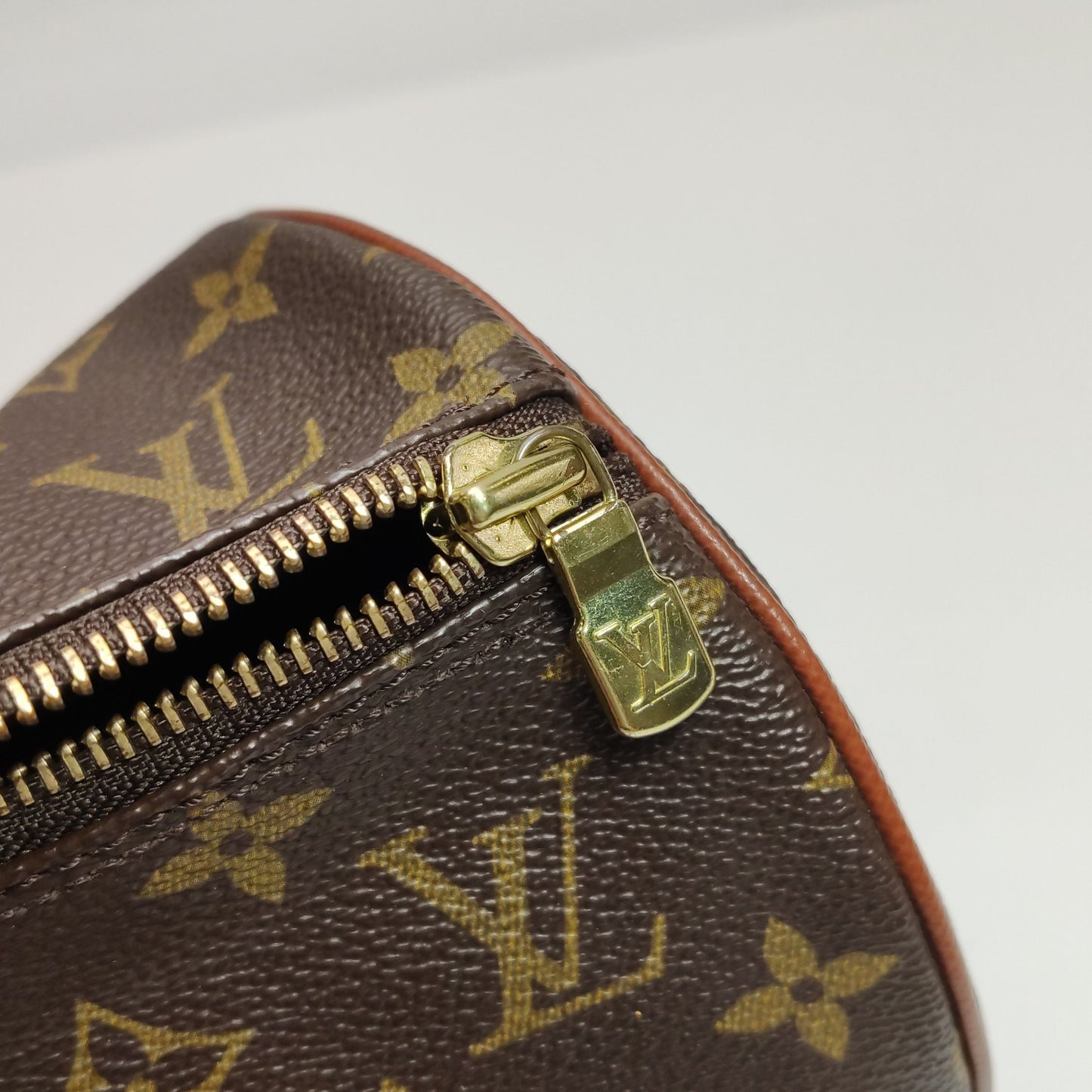 Preloved GLM-Papillon Large Monogram Canvas Round Barrel Bag 250331781129053