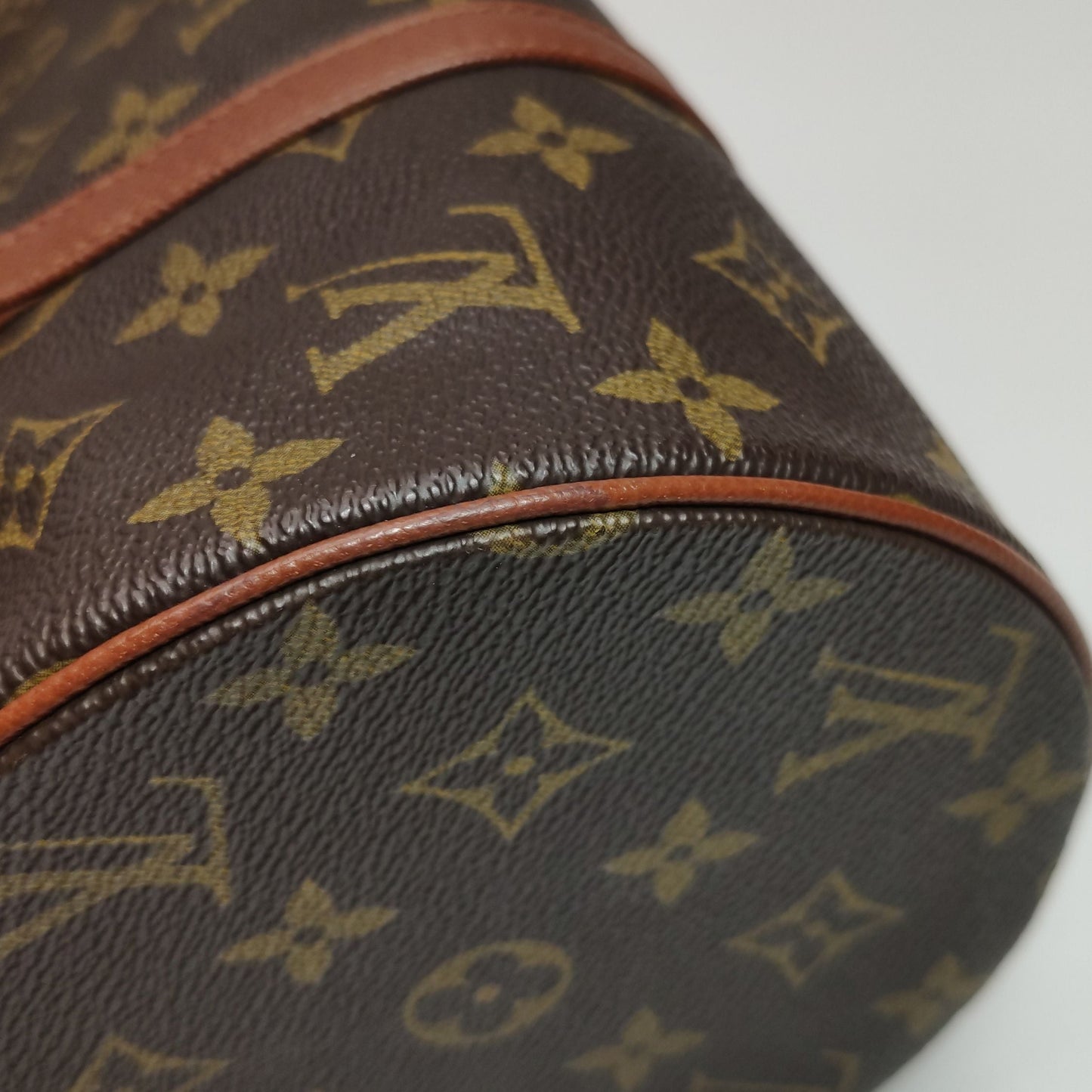 Preloved GLM-Papillon Large Monogram Canvas Round Barrel Bag 250331781129053