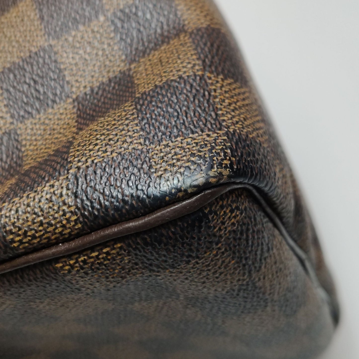 Preloved GLM-Speedy 30 Damier Ebene Boston Bag 250331781128518