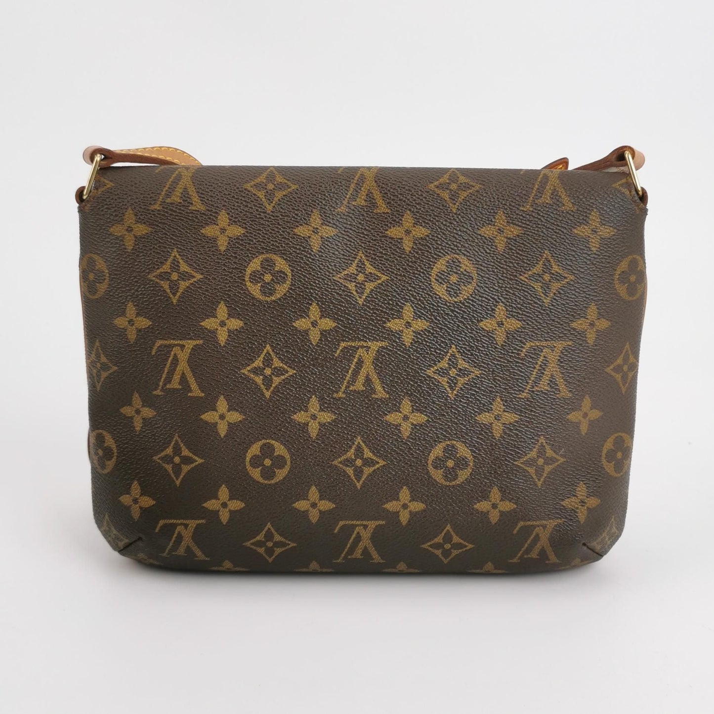Preloved GLM-Musette Wang Fei Bag Monogram Print Flap  Shoulder Bag 250401781129709