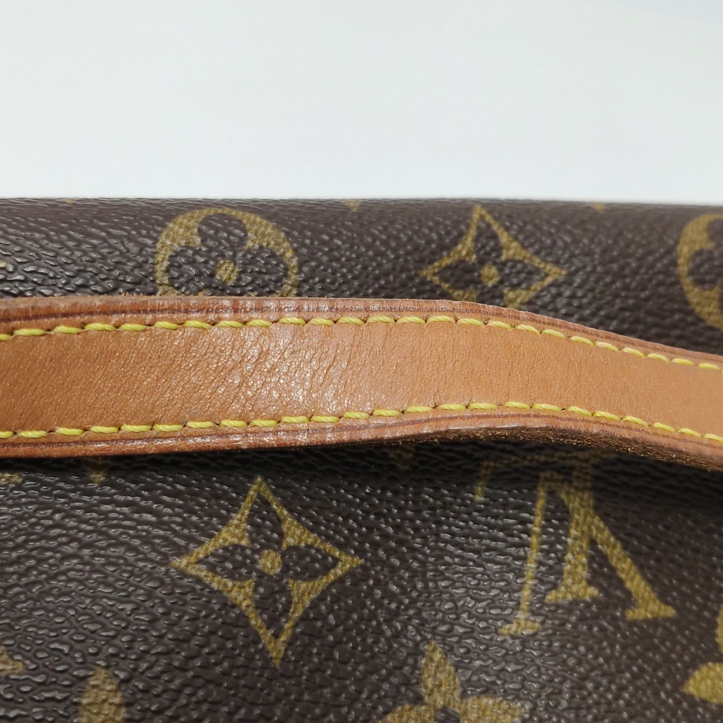 Preloved GLM-Musette Wang Fei Bag Monogram Print Flap  Shoulder Bag 250401781129709