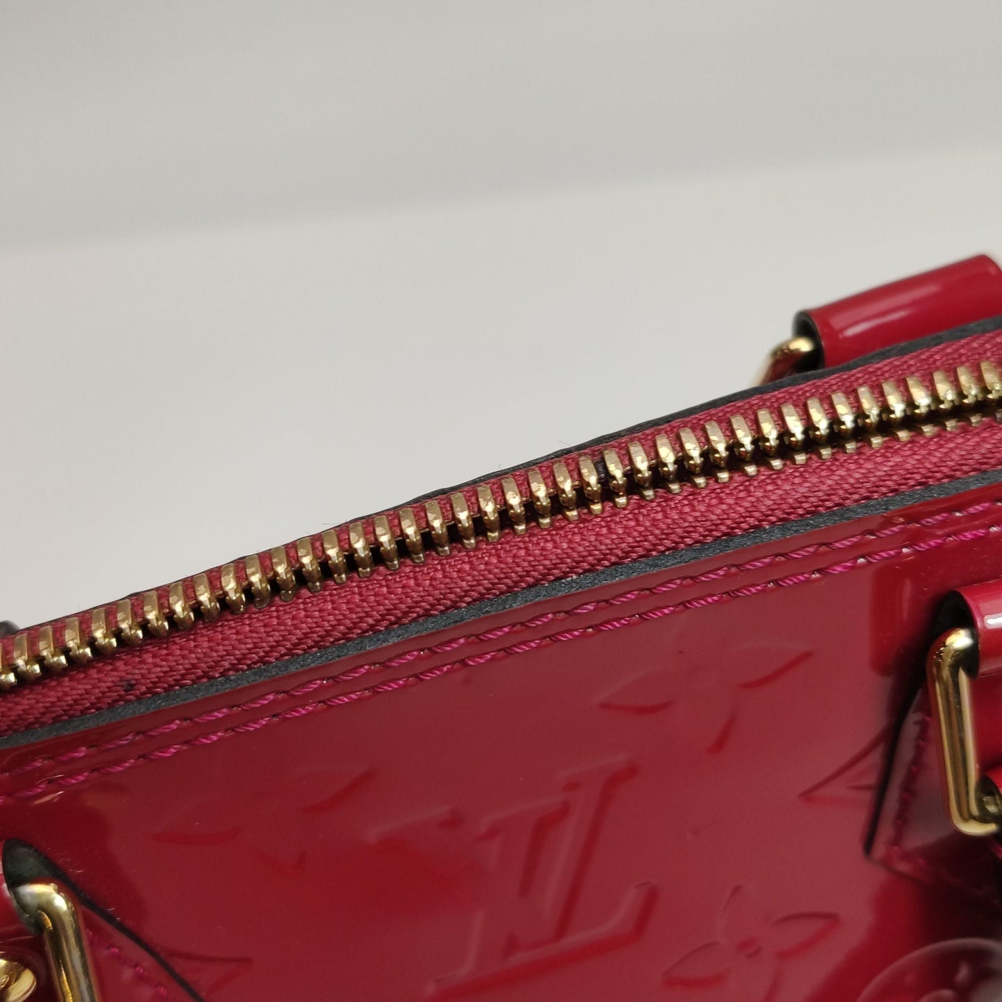 Preloved GLM-Alma BB Patent Leather Shoulder Bag 250328781125207