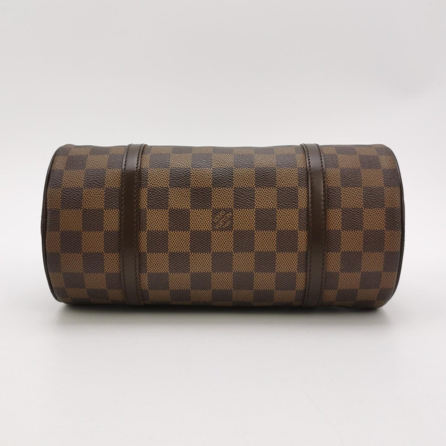 Preloved GLM-Papillon Medium Checkerboard Cylinder Bag 250328781124581