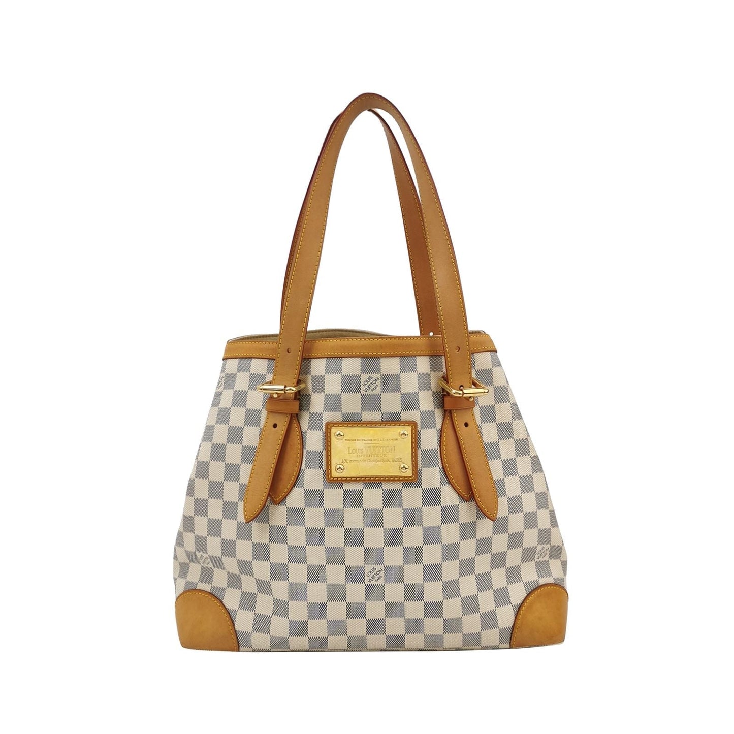Preloved GLM-Hampstead Medium Shoulder Bag in Checkerboard Pattern with Logo Tag 250330781127504