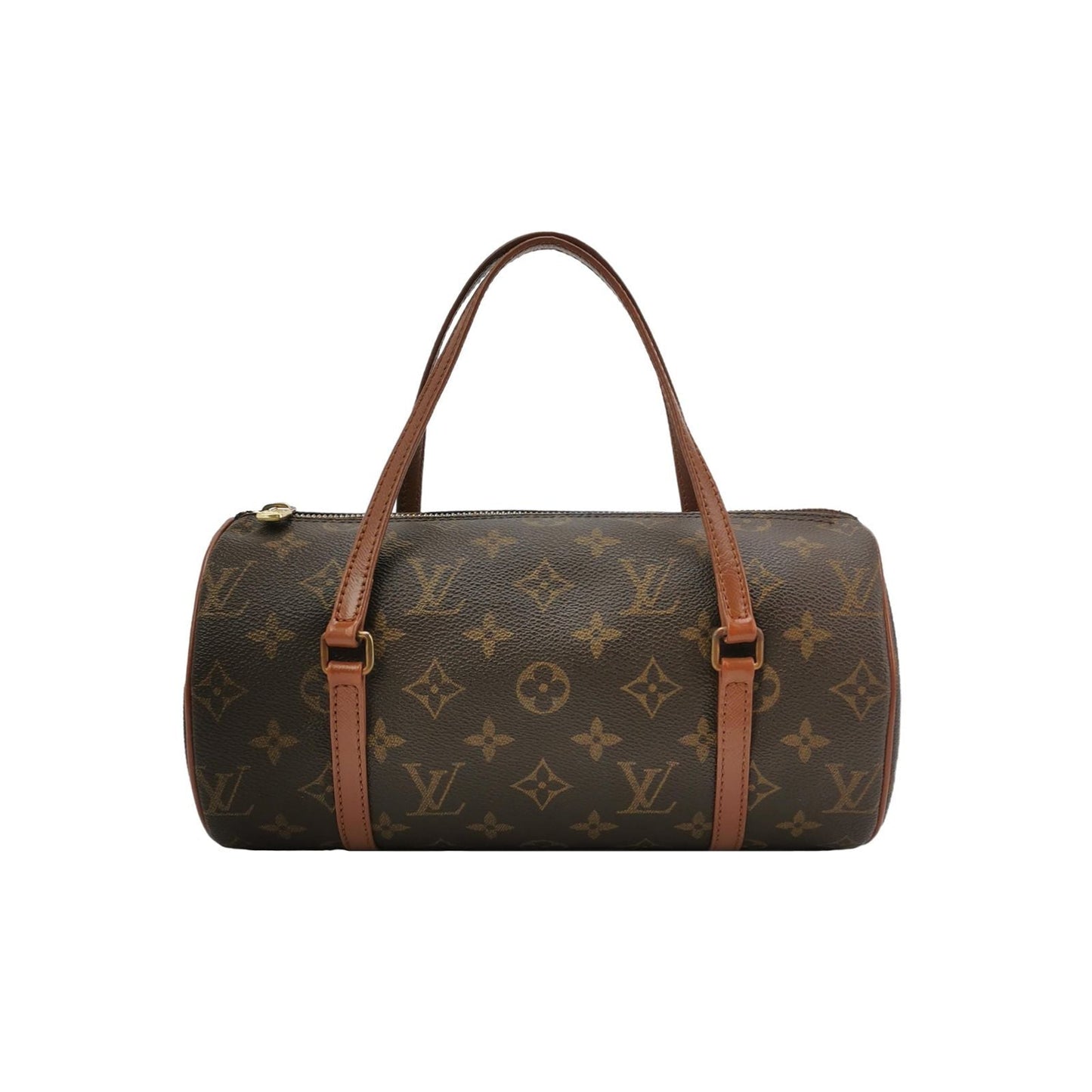 Preloved GLM-Papillon Medium Monogram Canvas  Round Bag Handbag 250328781124458
