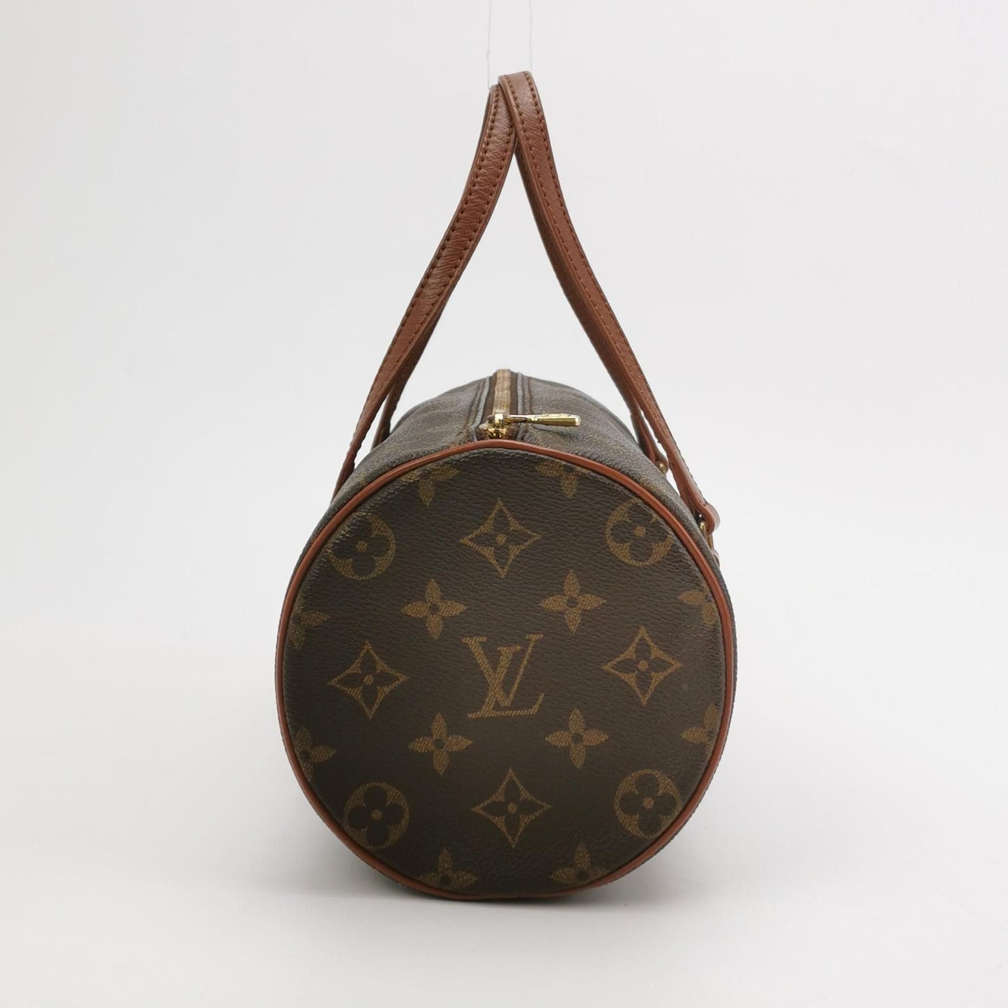 Preloved GLM-Papillon Medium Monogram Canvas  Round Bag Handbag 250328781124458