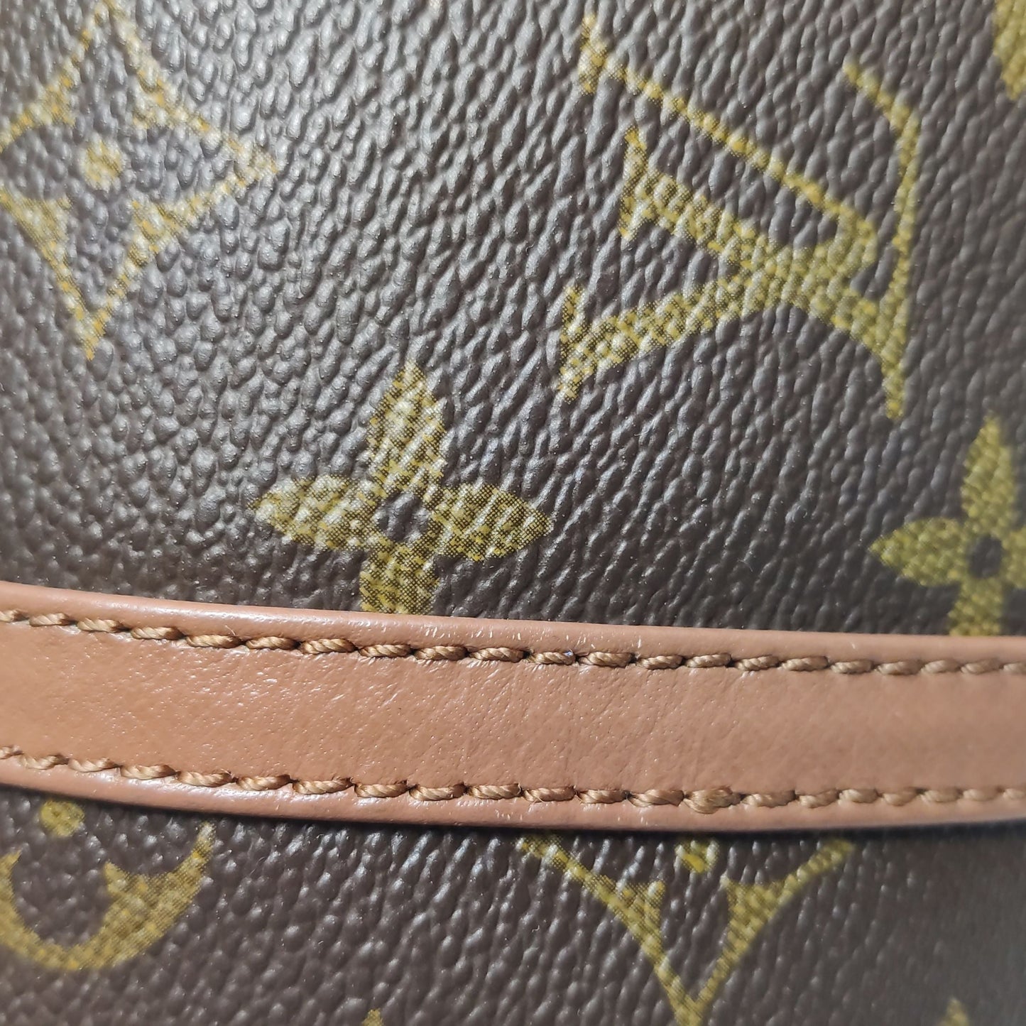 Preloved GLM-Papillon Medium Monogram Canvas  Round Bag Handbag 250328781124458