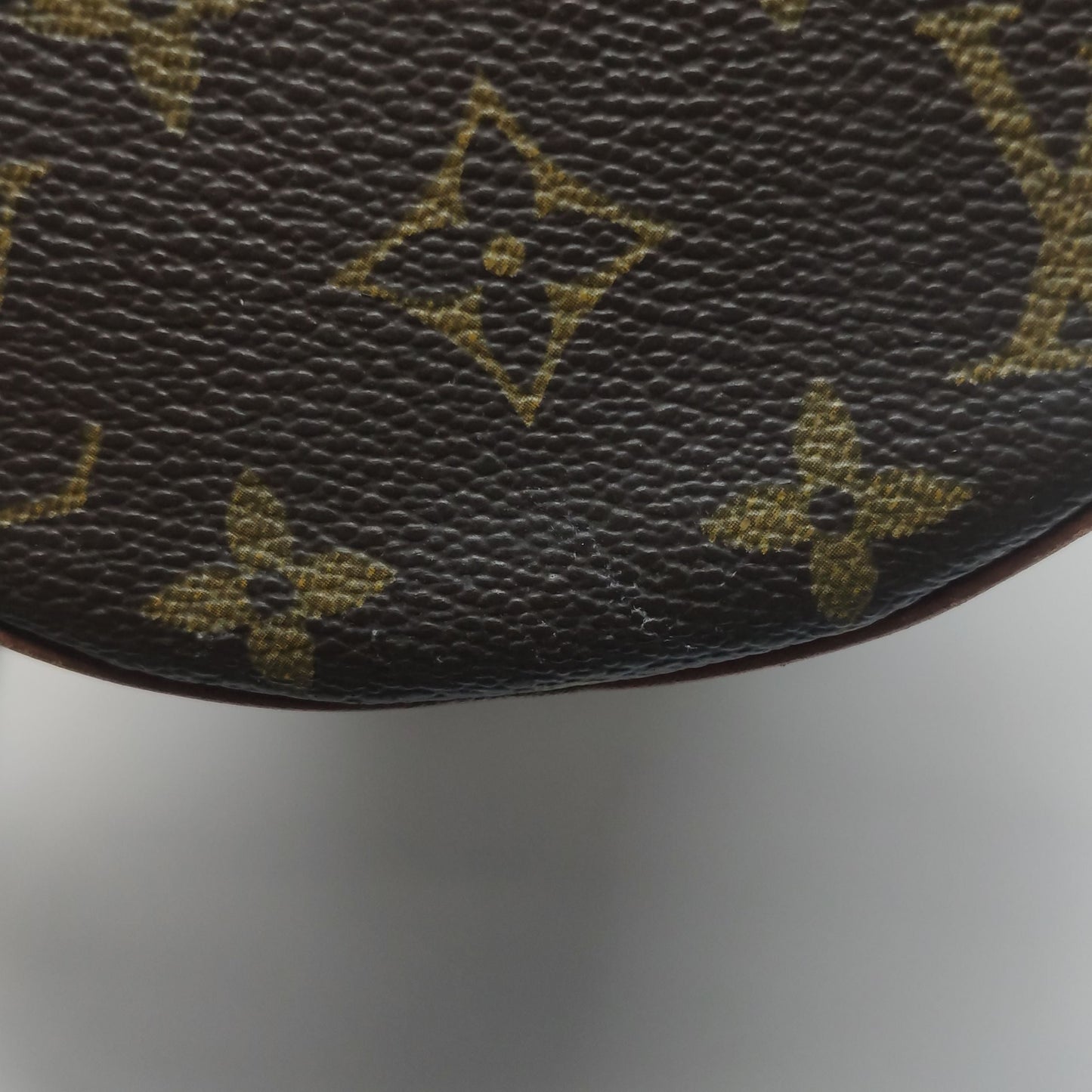 Preloved GLM-Papillon Large Monogram Print  Cylinder Handbag 250325781120180