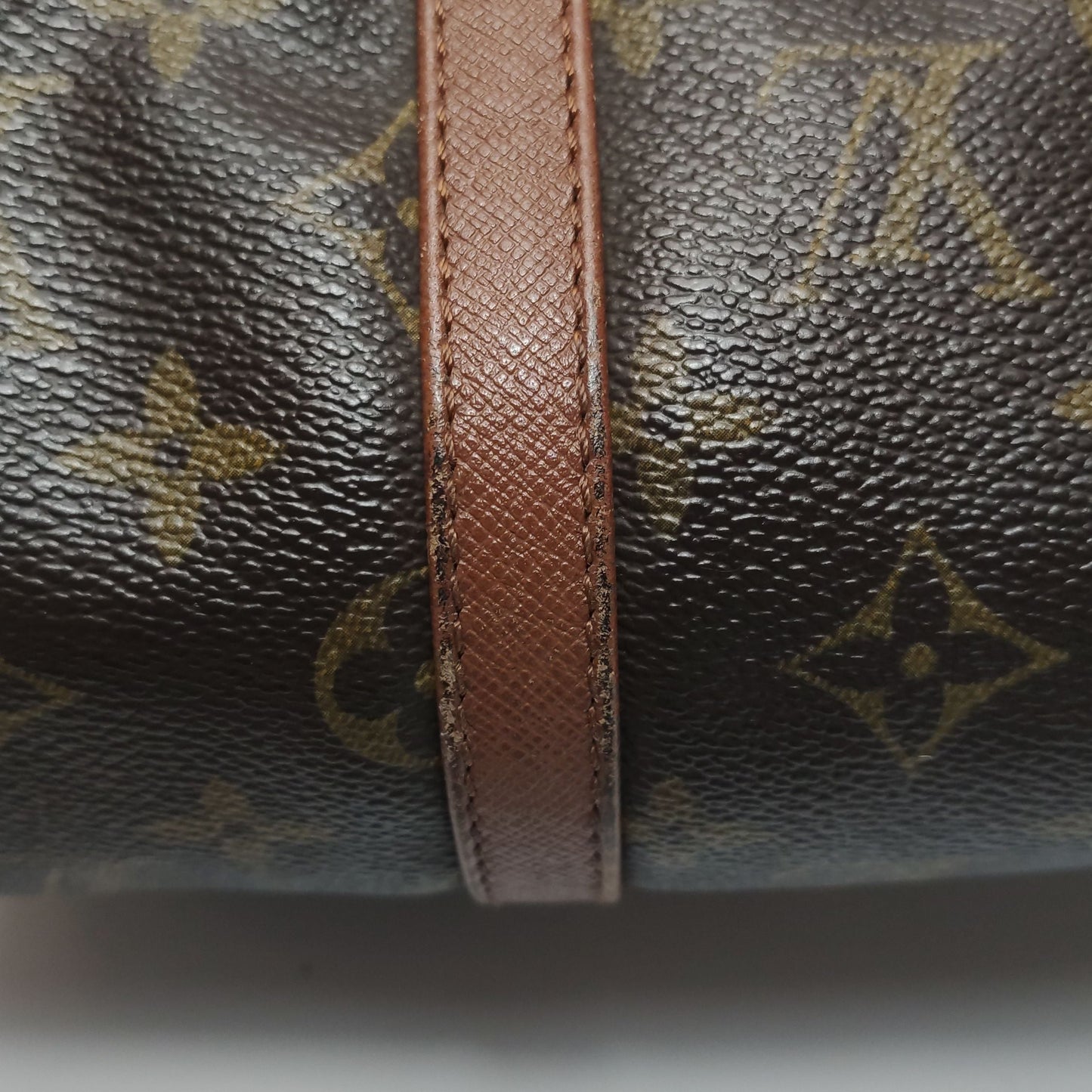 Preloved GLM-Papillon Large Monogram Print  Cylinder Handbag 250325781120180