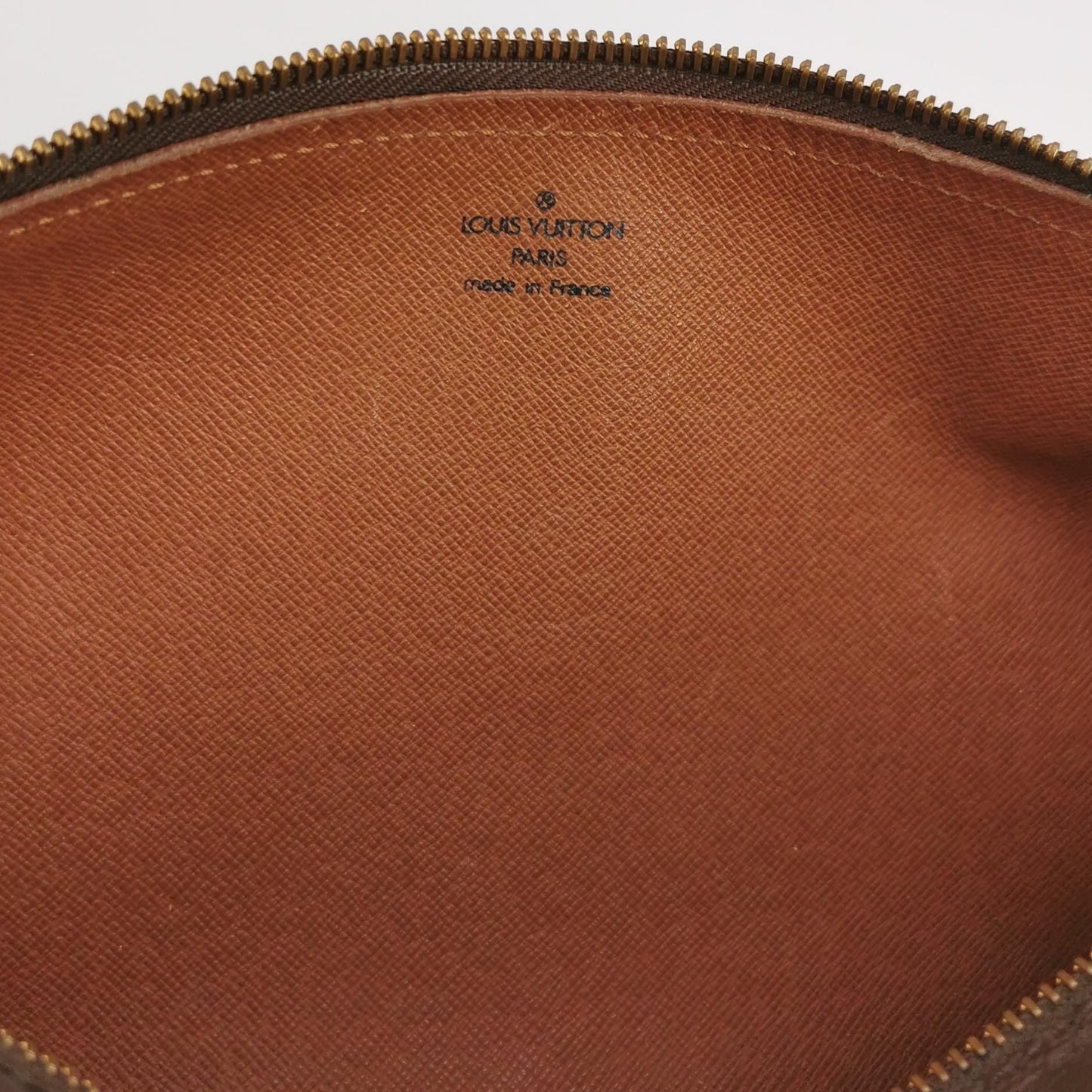 Preloved GLM-Papillon Large Monogram Canvas Round Bag Handbag 250325781120535