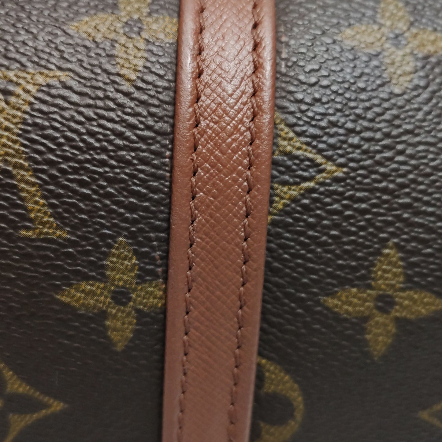 Preloved GLM-Papillon Large Monogram Canvas Round Bag Handbag 250325781120535