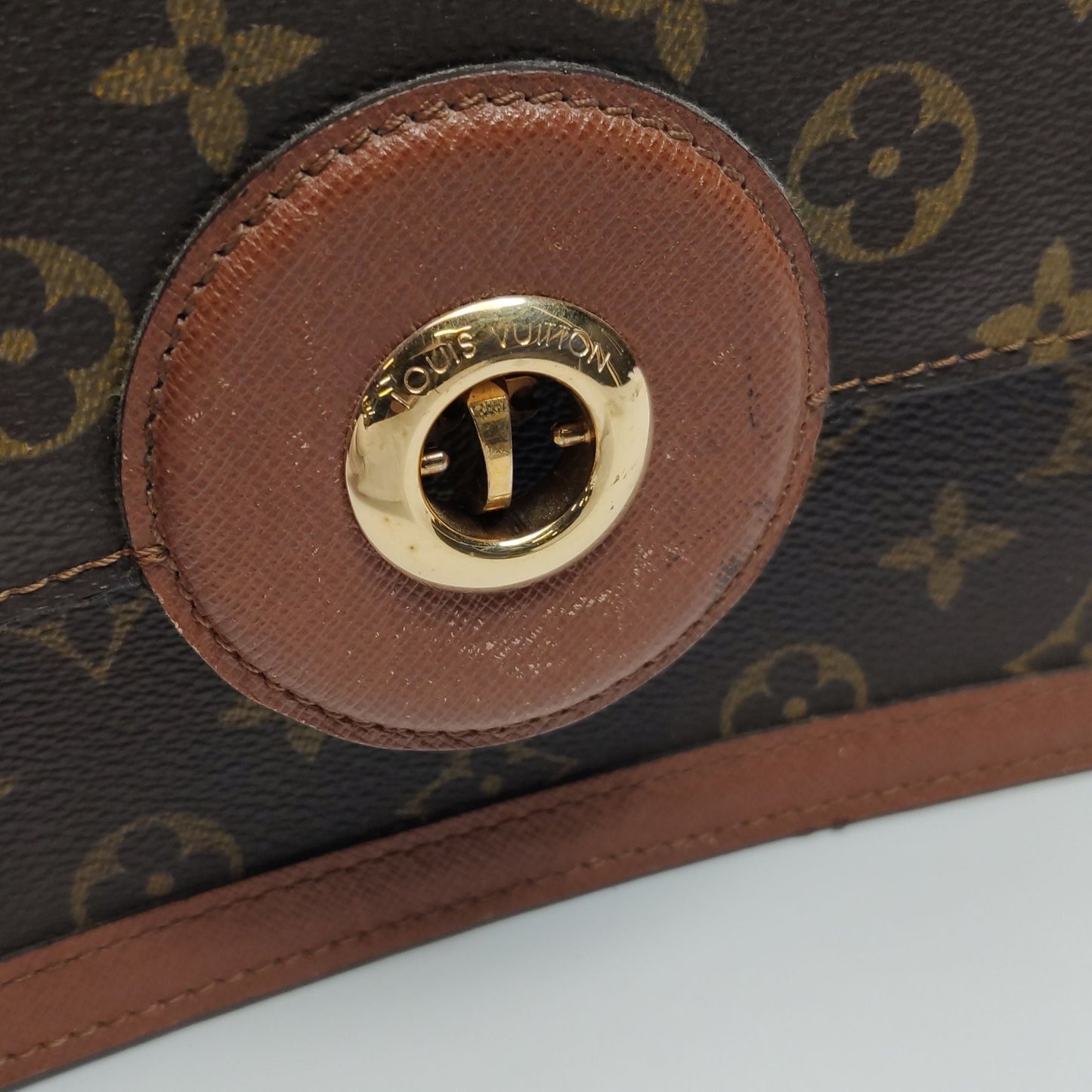 Preloved GLM-Raspail Monogram Canvas Messenger Bag 250323781116800