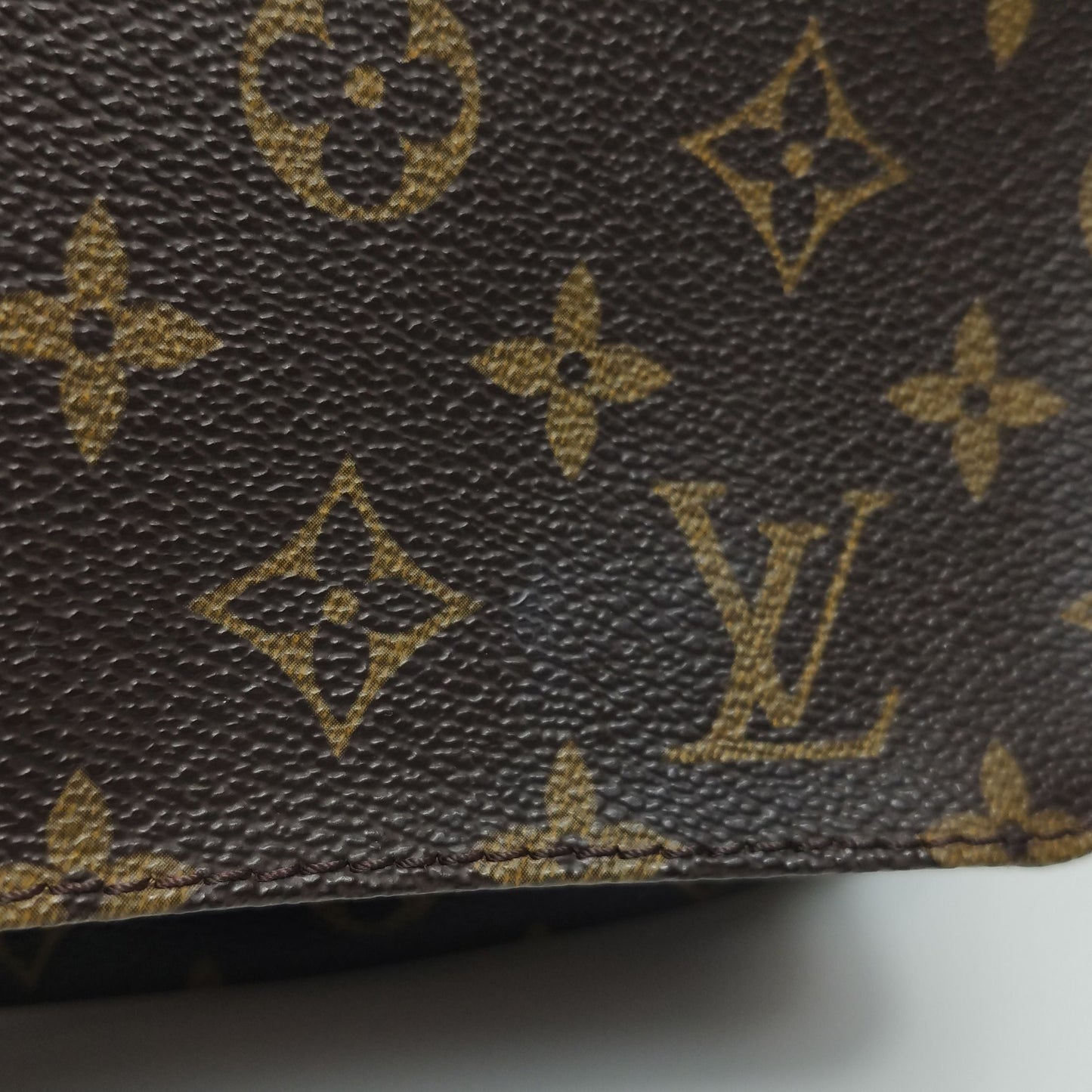 Preloved GLM-Musette Wangfei Bag Monogram Print Flap Shoulder Bag 250323781116801