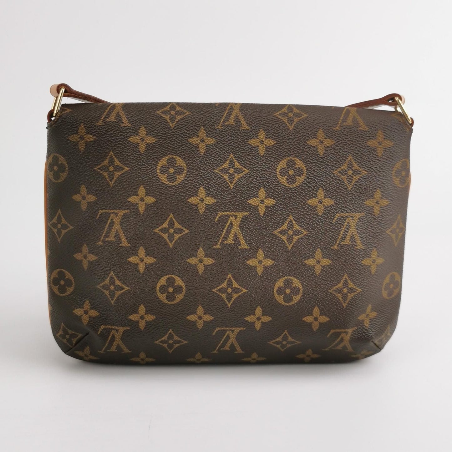 Preloved GLM-Musette Wangfei Bag Monogram Print Flap Shoulder Bag 250323781116801